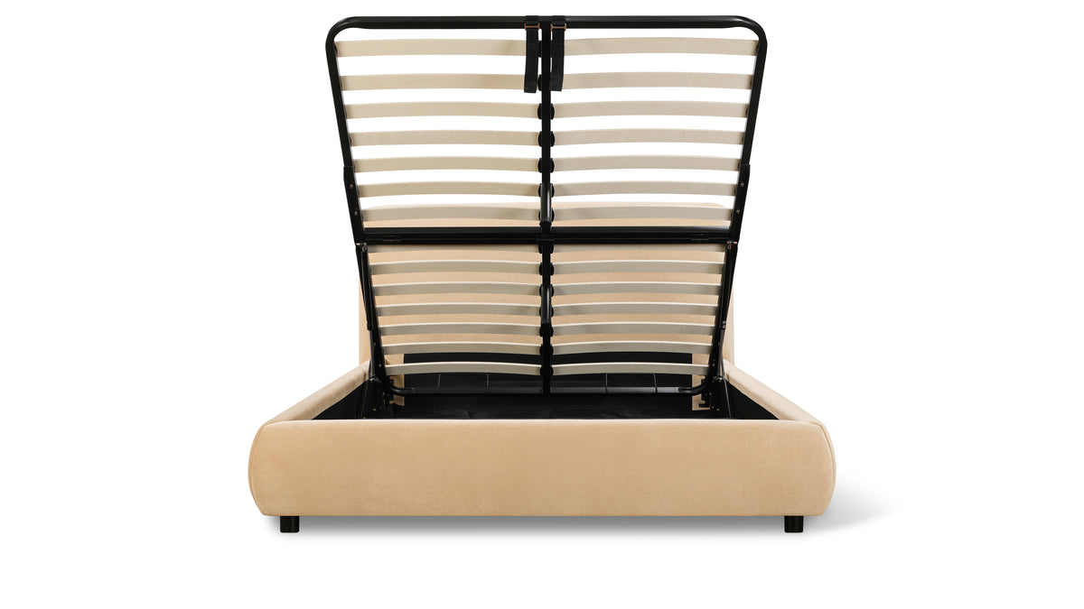 Dream Storage Bed, Full, Honey