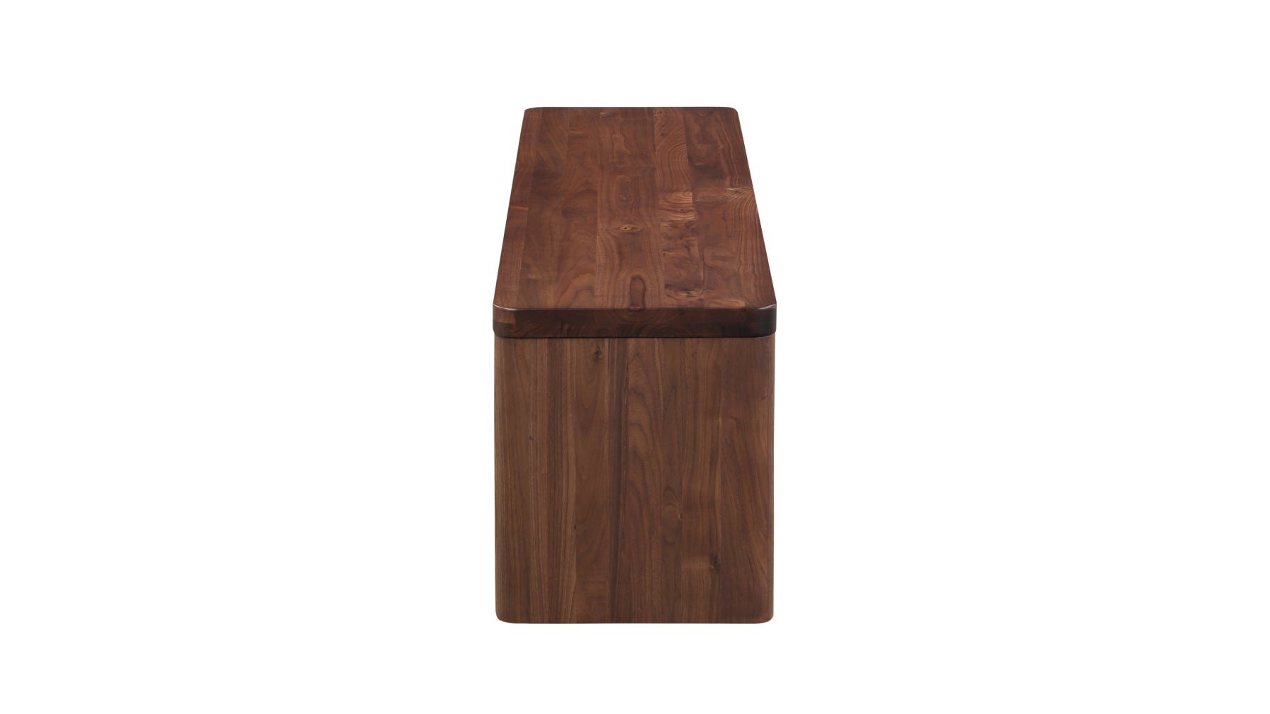 Form Bench, Seats 4, American Walnut