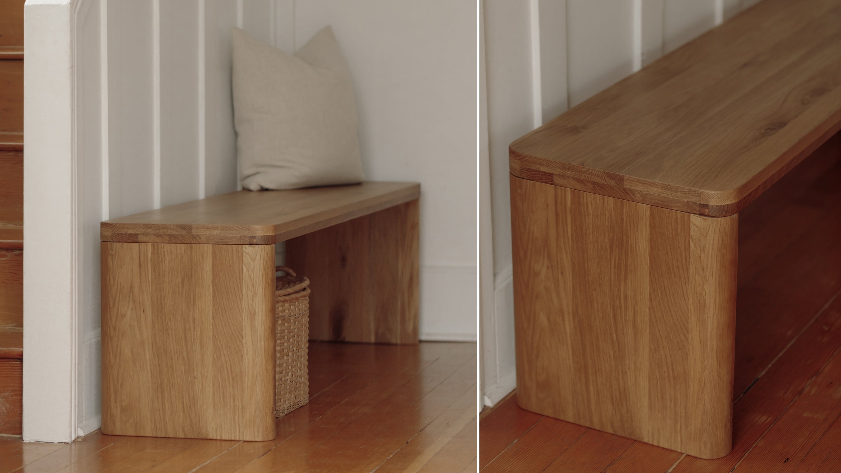 Form Bench, Seats 2, Oak - Sundays Company CanadaBEN-BC-003-050