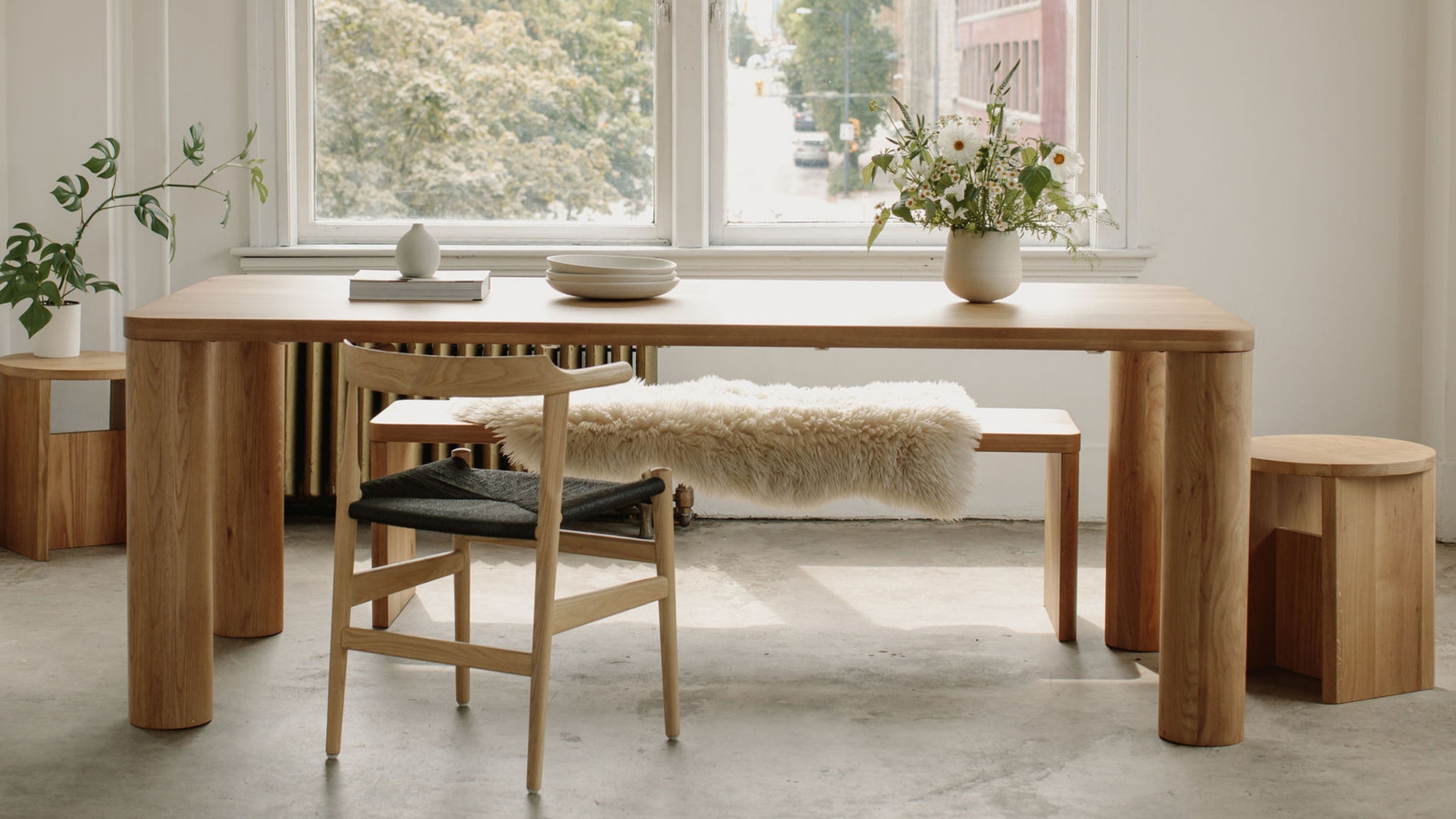Form Bench, Seats 2, Oak - Sundays CompanyBEN - BC - 003 - 050