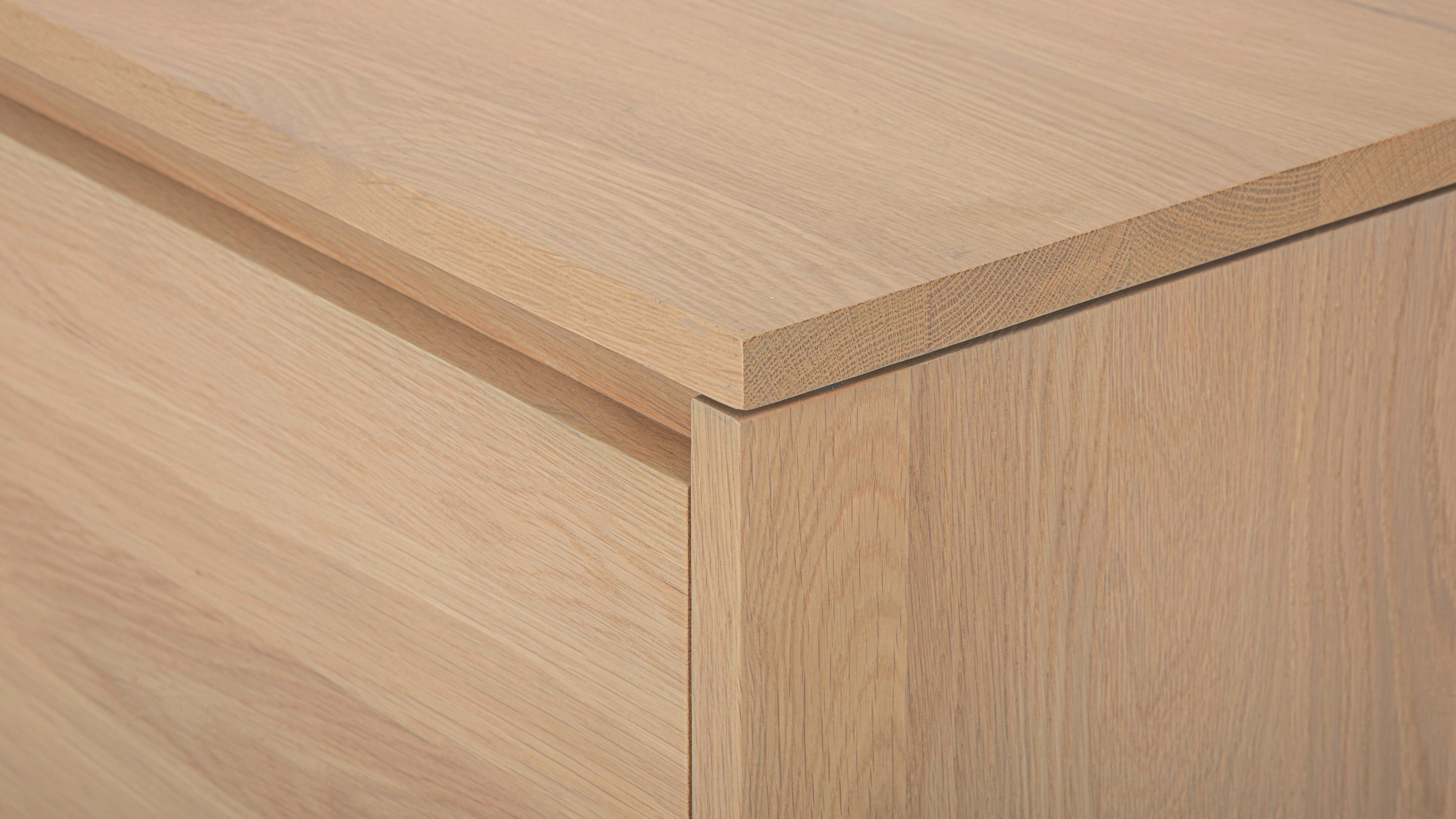Everyday Storage Bench, Pale Oak
