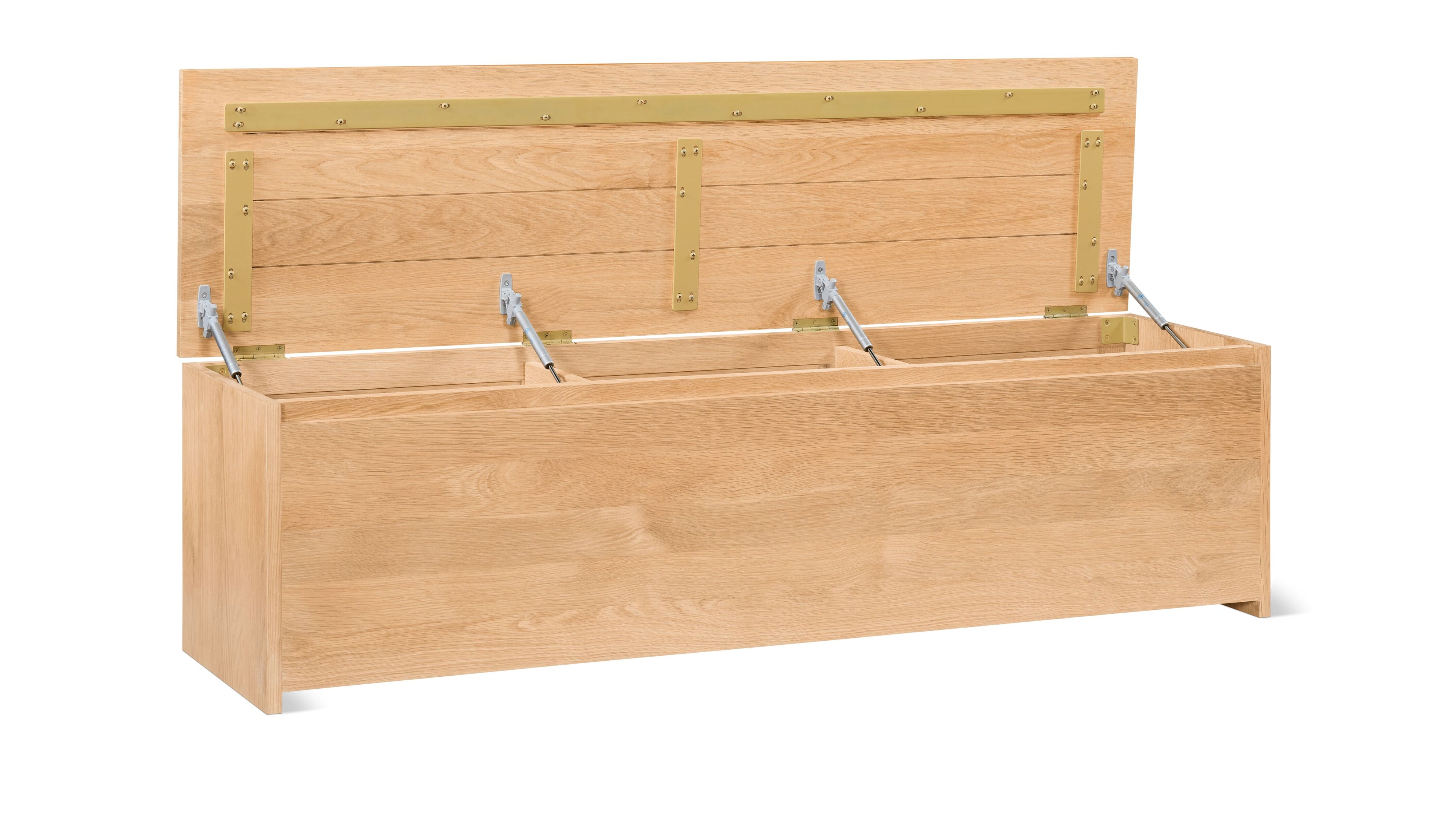 Everyday Storage Bench, Large, Oak