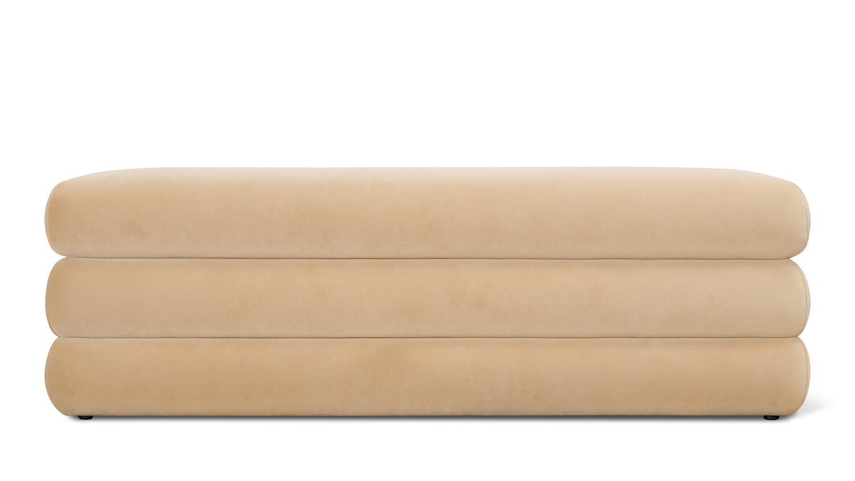 Short Stack Storage Bench, Honey