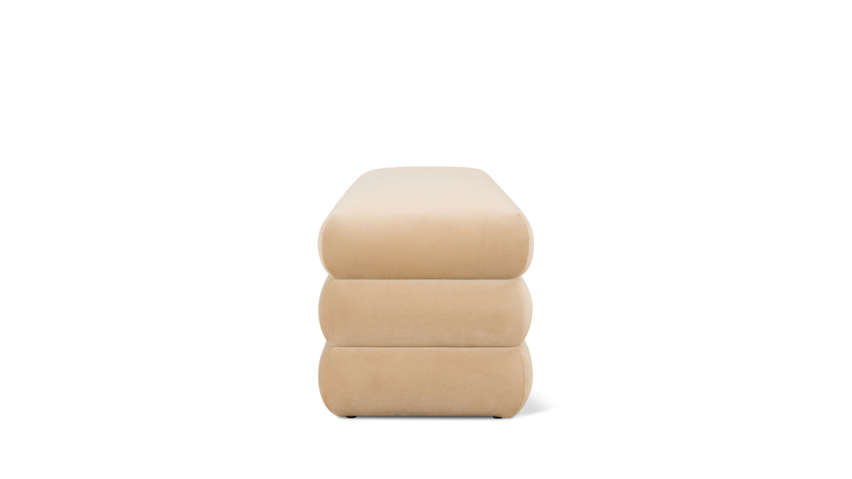 Short Stack Storage Bench, Honey