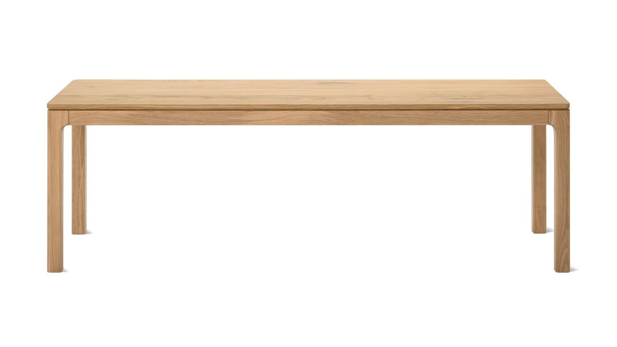 Bridge Bench, Seats 2-3, Oak — alternate view