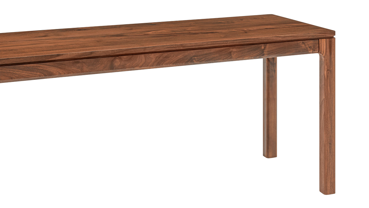 Bridge Bench, Seats 2-3, American Walnut