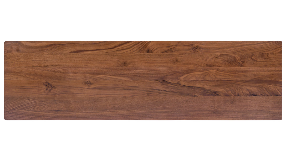 Bridge Bench, Seats 2-3, American Walnut — alternate view
