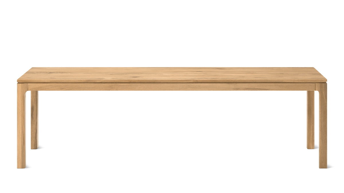 Bridge Bench, Seats 3, Oak