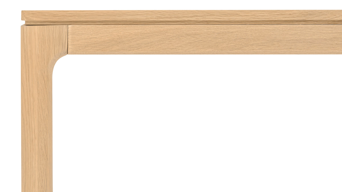 Bridge Bench, Seats 3, Oak — alternate view