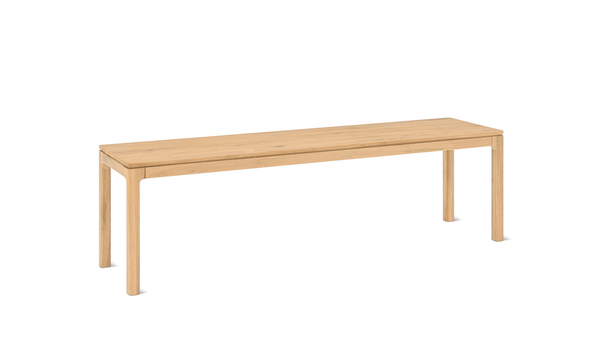 Bridge Bench, Seats 3, Oak