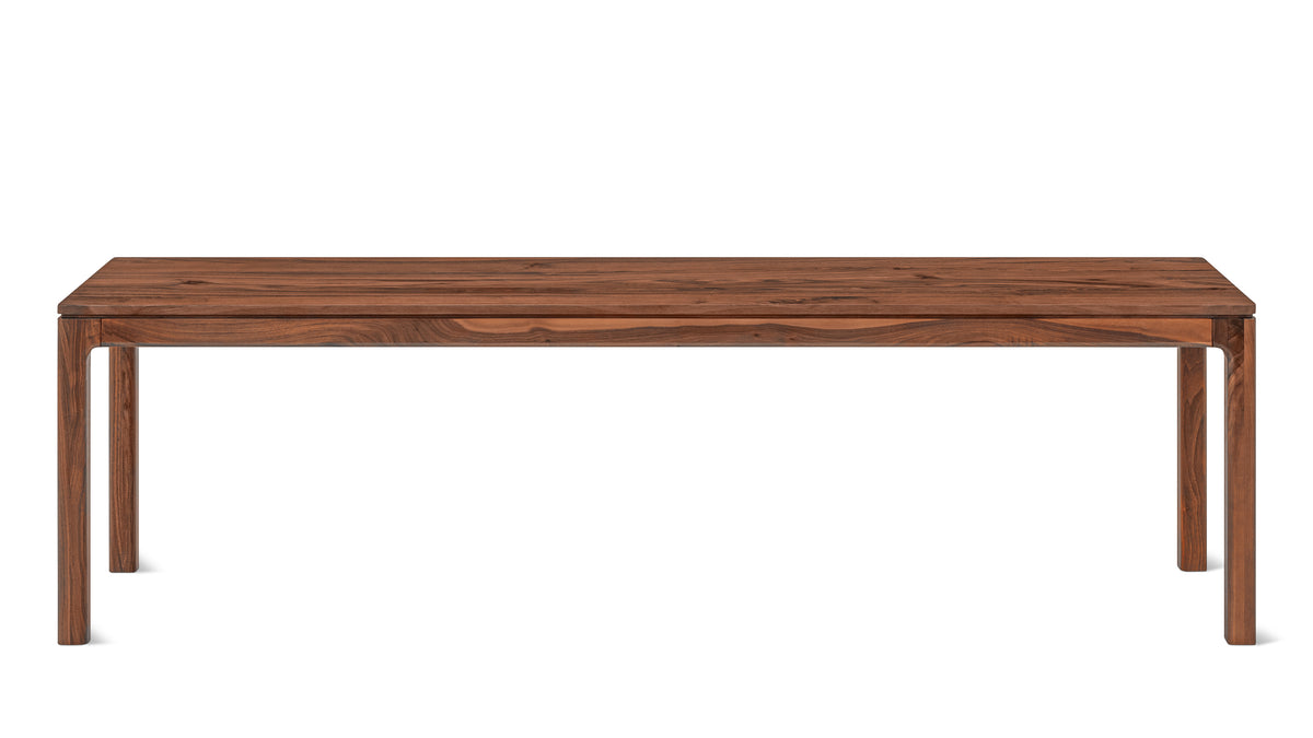 Bridge Bench, Seats 3, American Walnut — alternate view