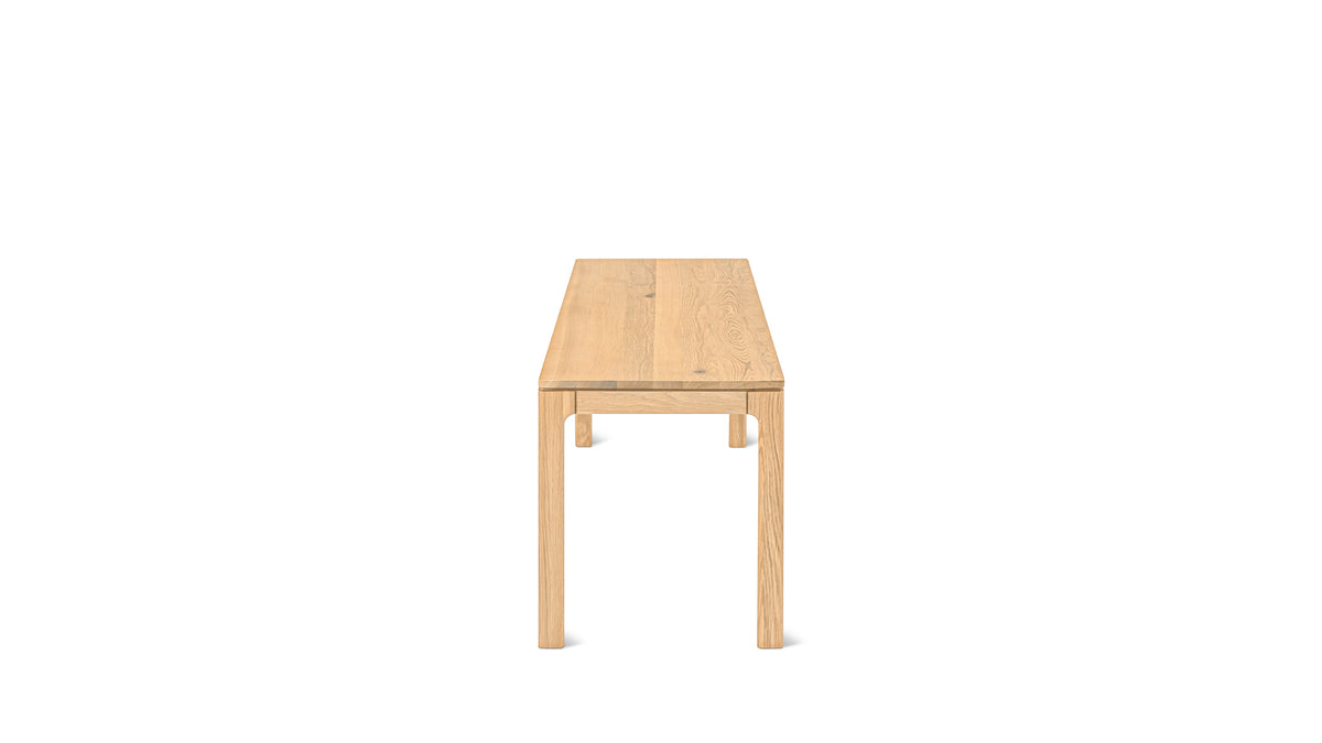 Bridge Bench, Seats 2, Oak