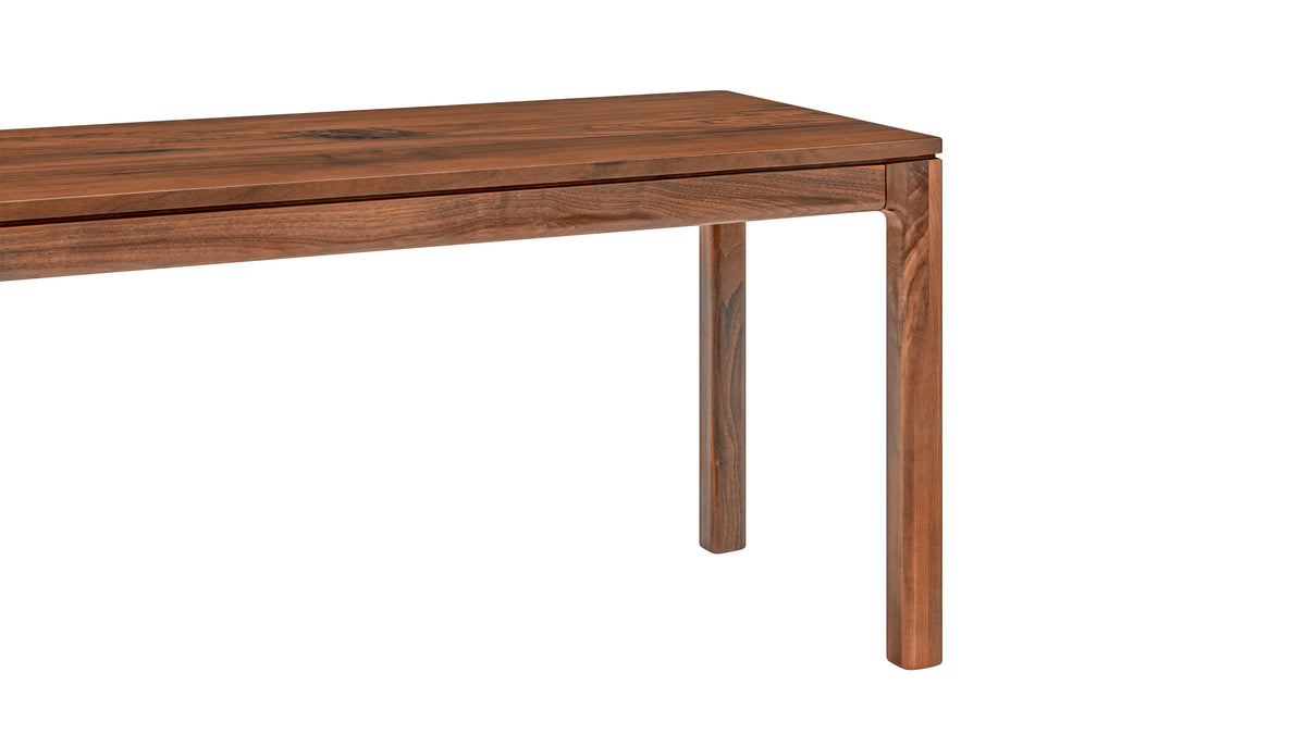Bridge Bench, Seats 2, American Walnut