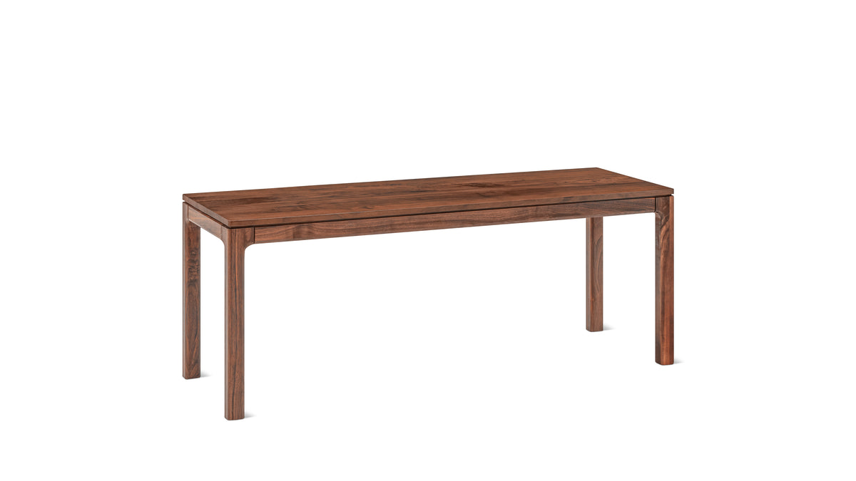 Bridge Bench, Seats 2, American Walnut