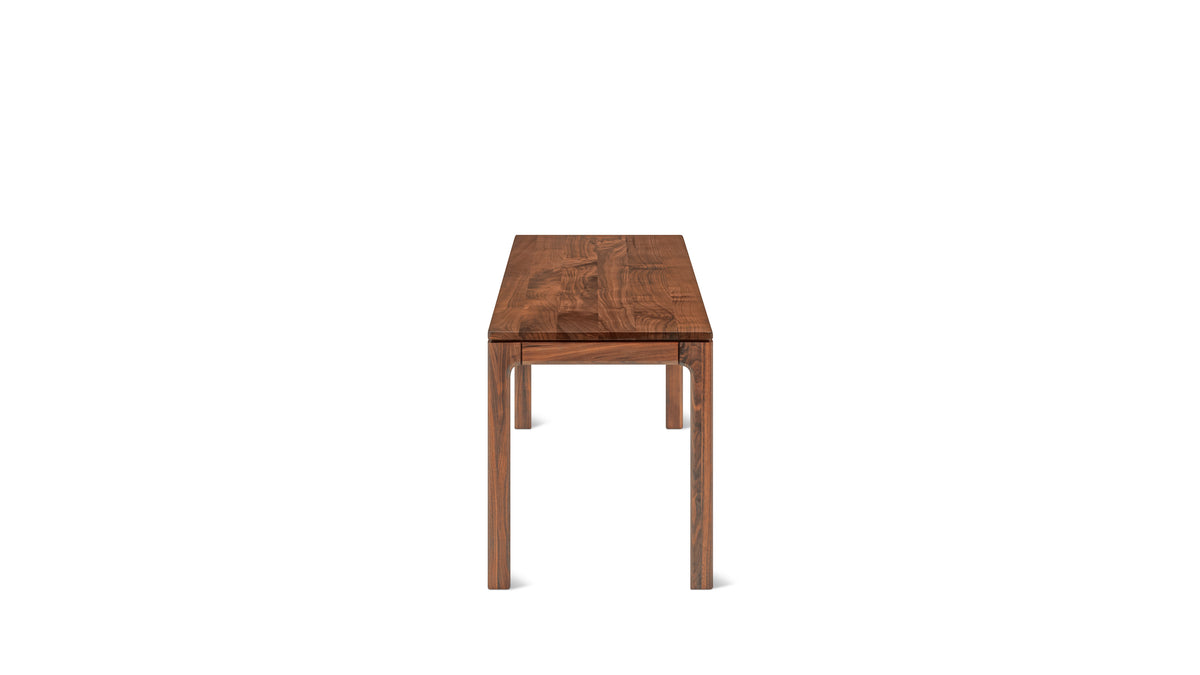 Bridge Bench, Seats 2, American Walnut — alternate view