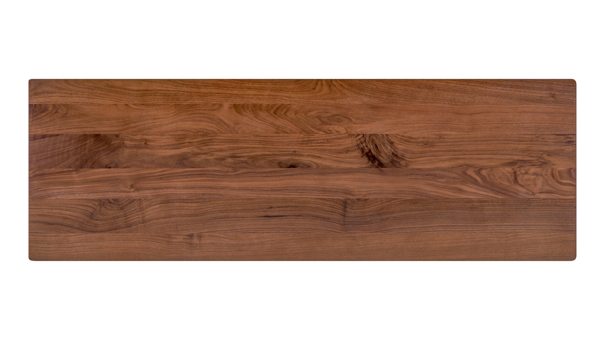 Bridge Bench, Seats 2, American Walnut