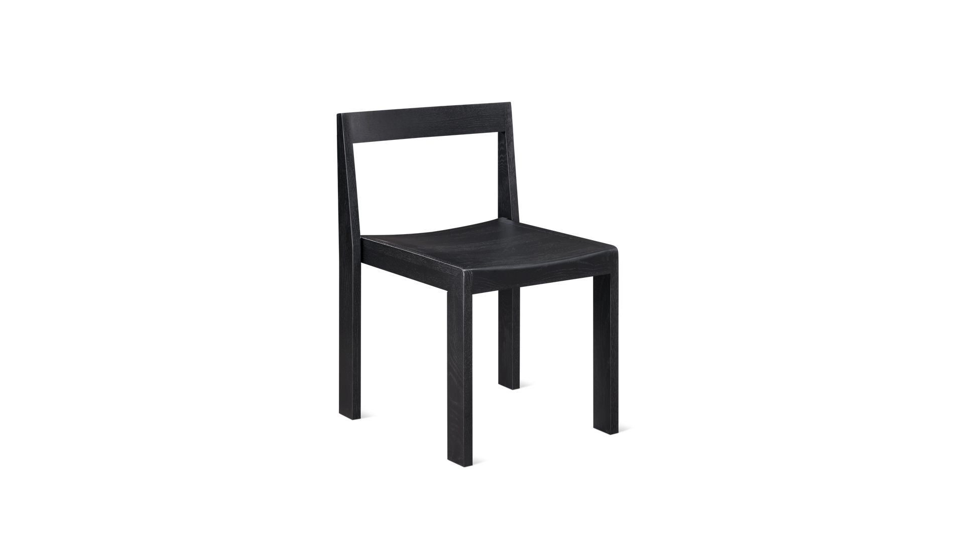 Plane Dining Chair (Set of Two), Black Oak_image