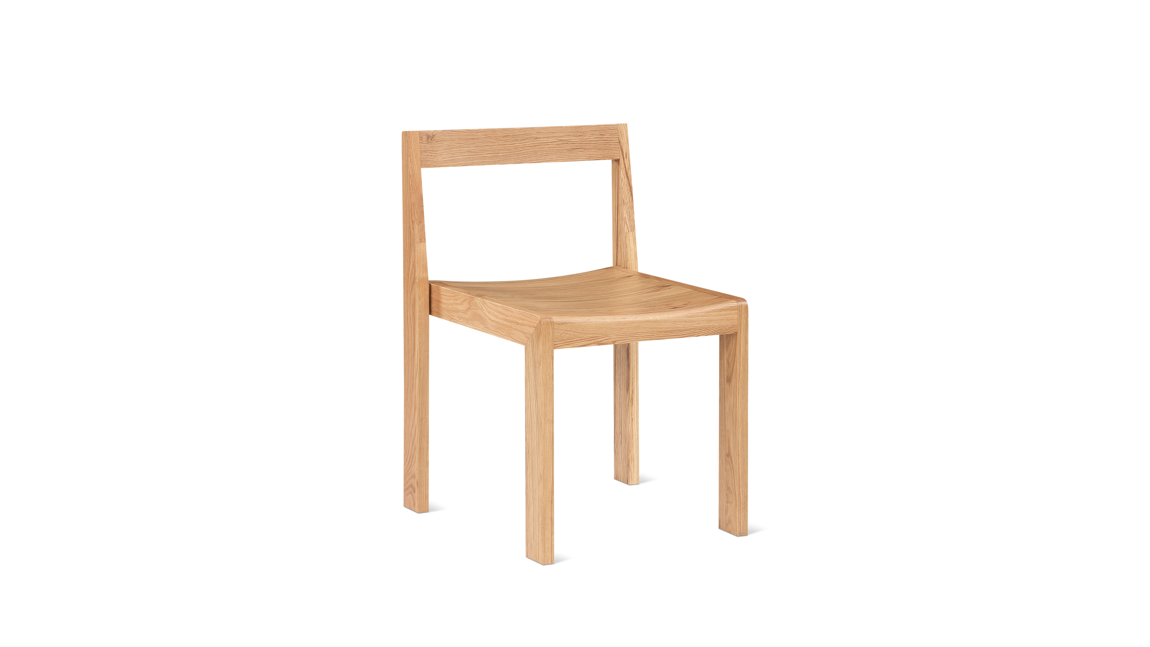 Plane Dining Chair (Set of Two), Oak