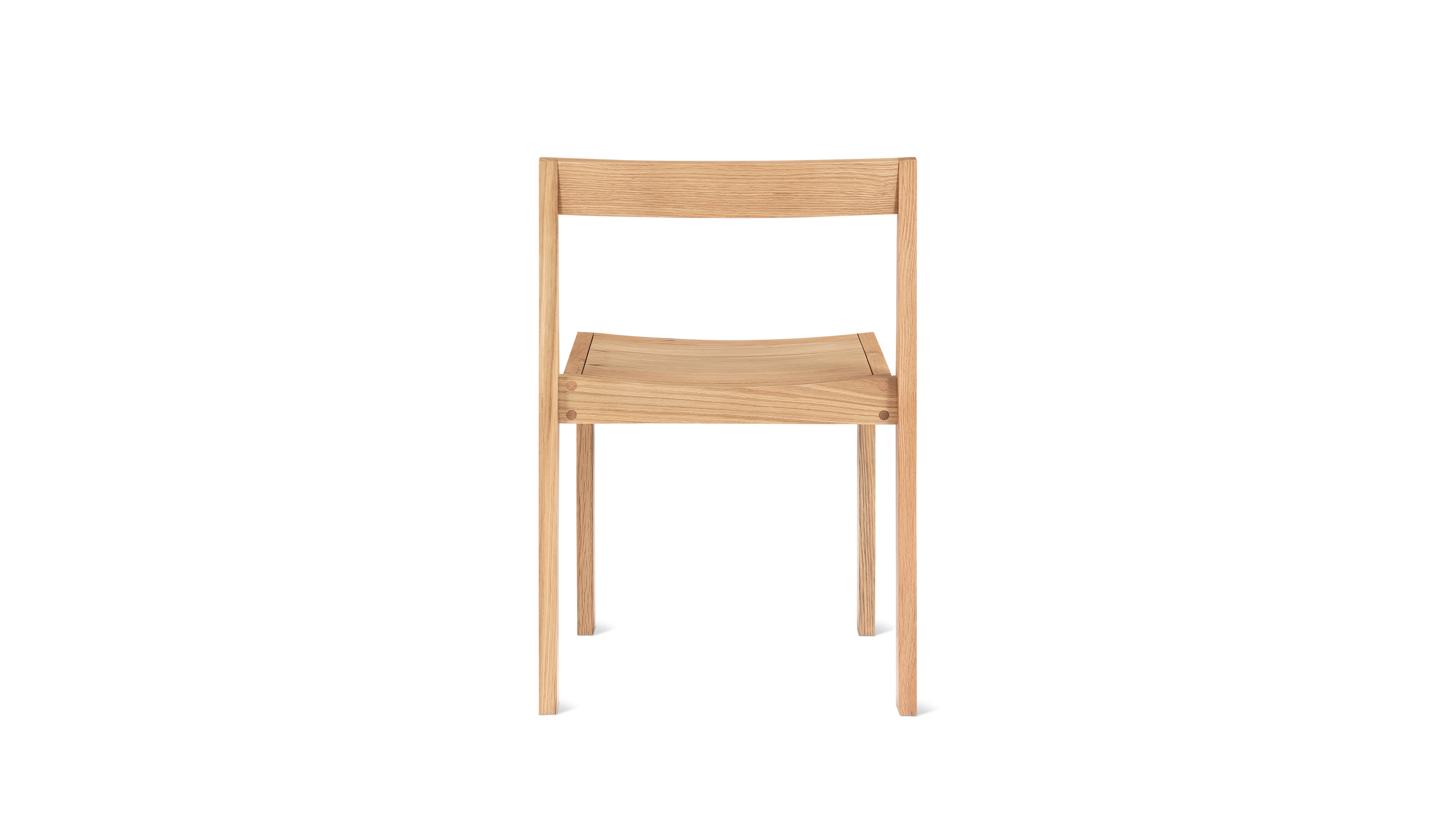 Plane Dining Chair (Set of Two), Oak