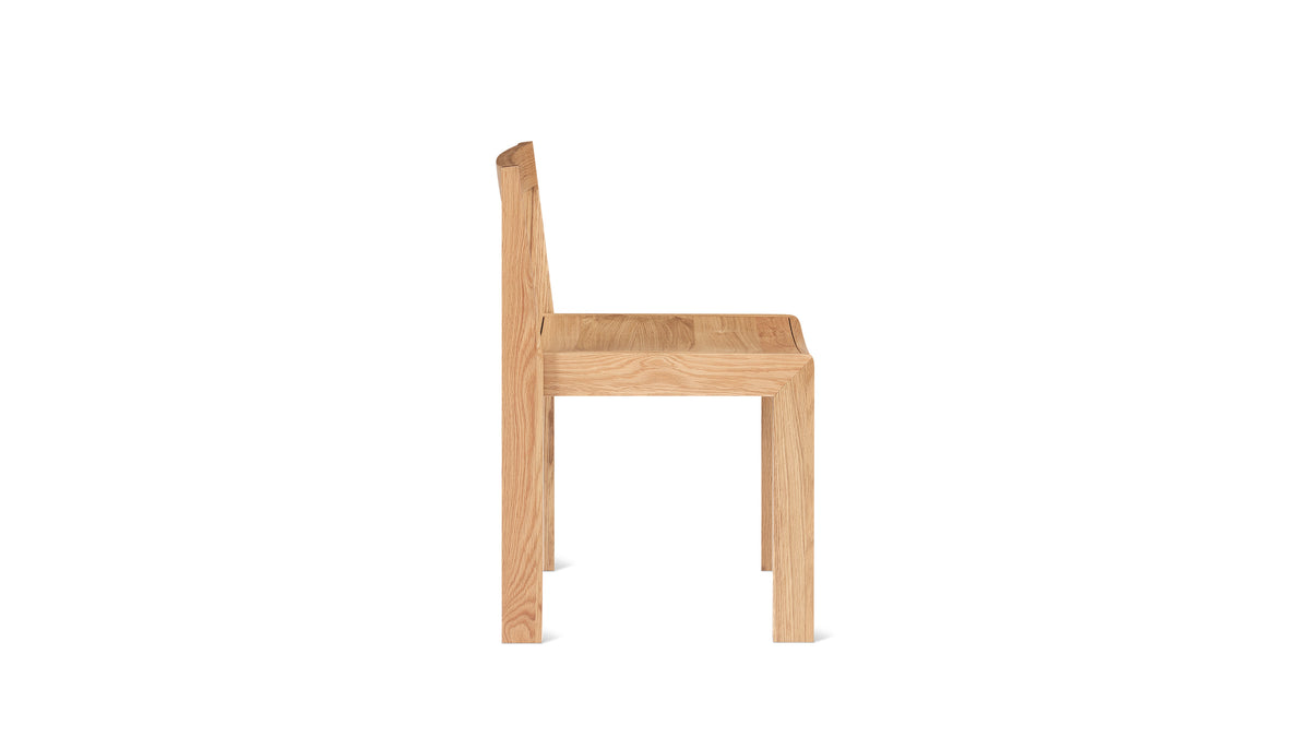 Plane Dining Chair (Set of Two), Oak