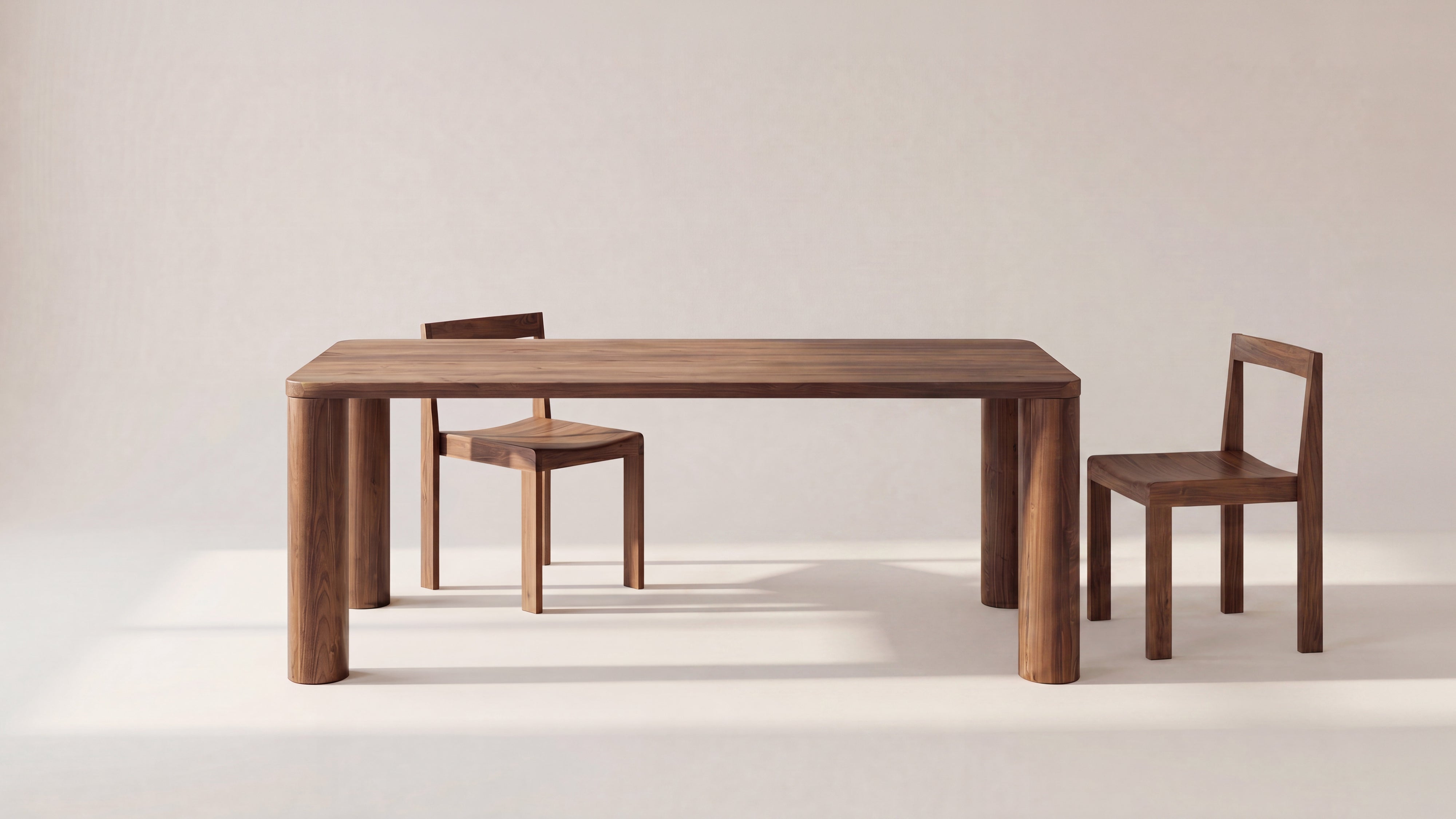 Plane Dining Chair (Set of Two), American Walnut