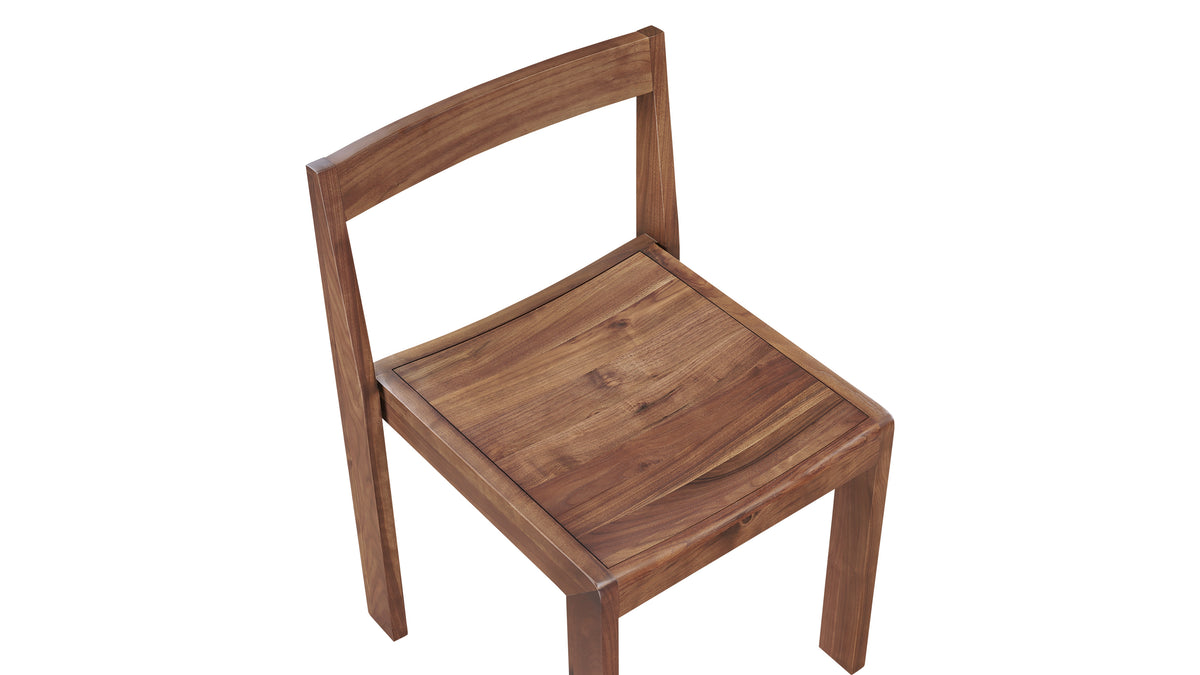 Plane Dining Chair (Set of Two), American Walnut