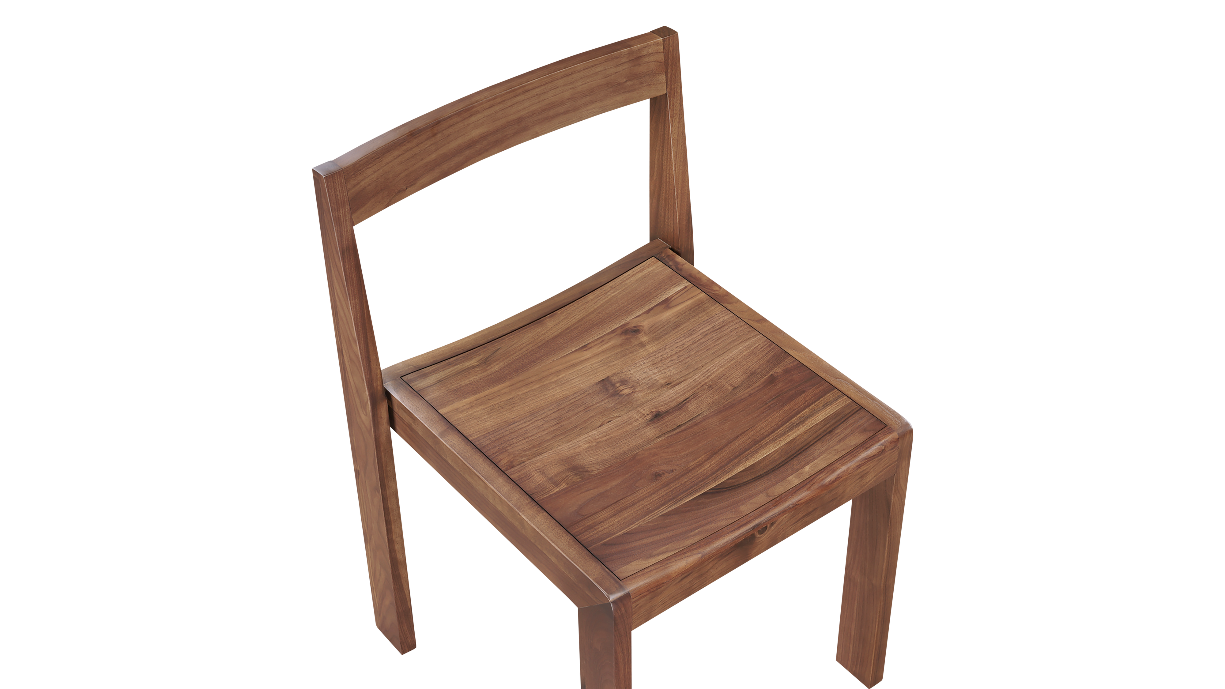 Plane Dining Chair (Set of Two), American Walnut
