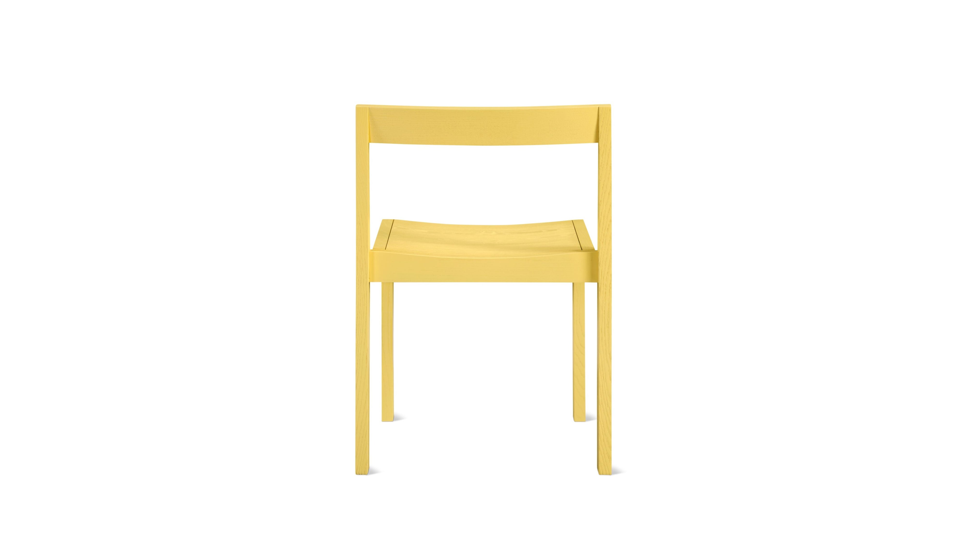 Plane Dining Chair (Set of Two), Lemon