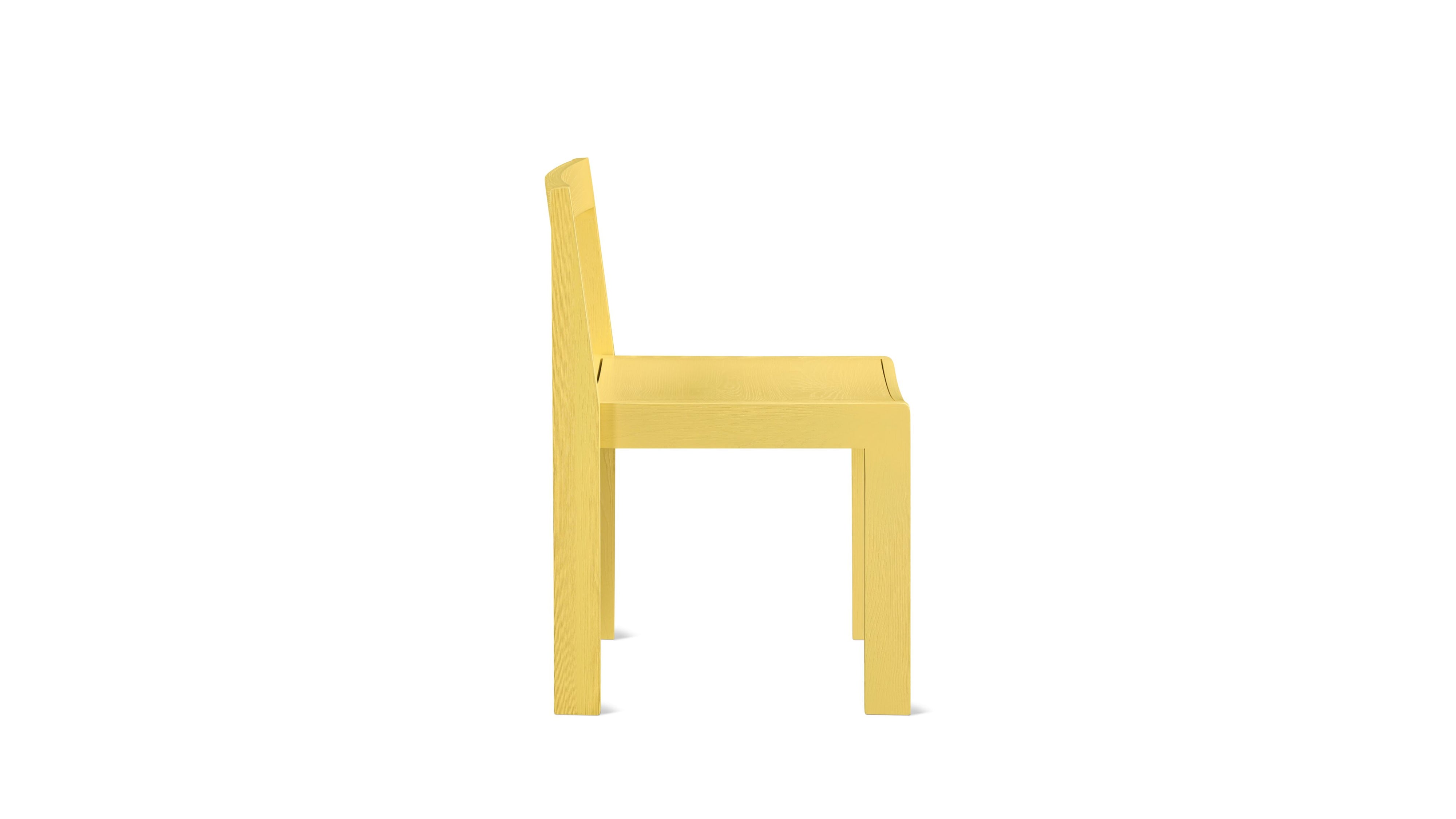 Plane Dining Chair (Set of Two), Lemon - Sundays Company CanadaCHA-BC-003-203