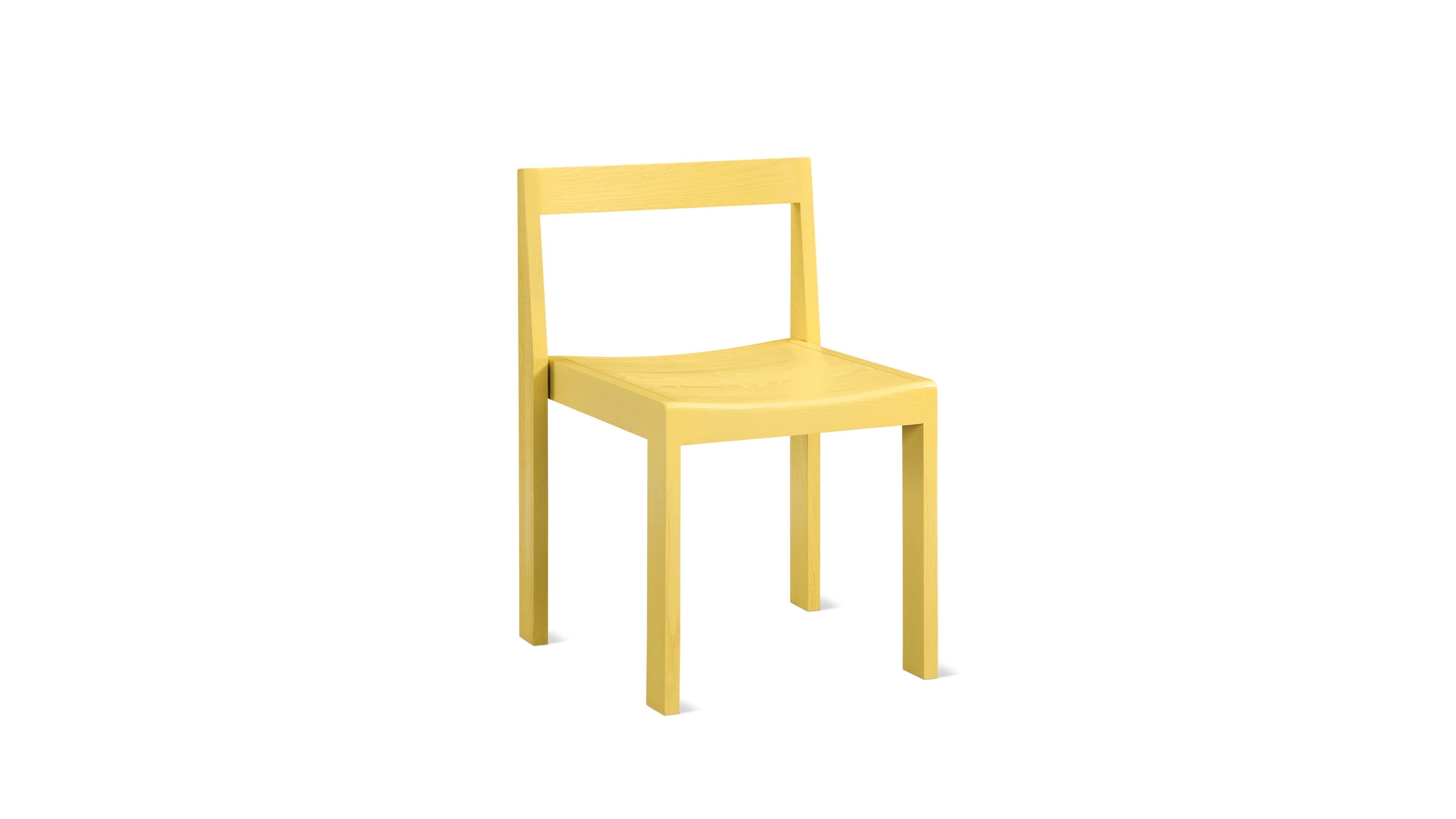 Plane Dining Chair (Set of Two), Lemon - Sundays Company CanadaCHA-BC-003-203
