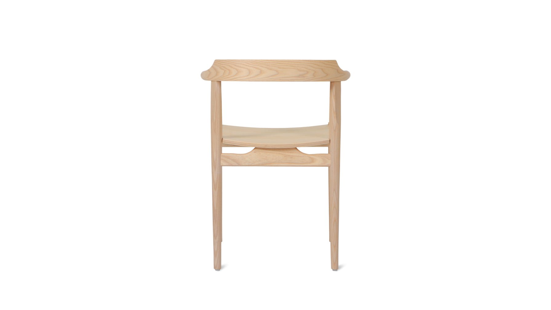 Tuck In Dining Chair, Wood Seat, Ash - Image 7