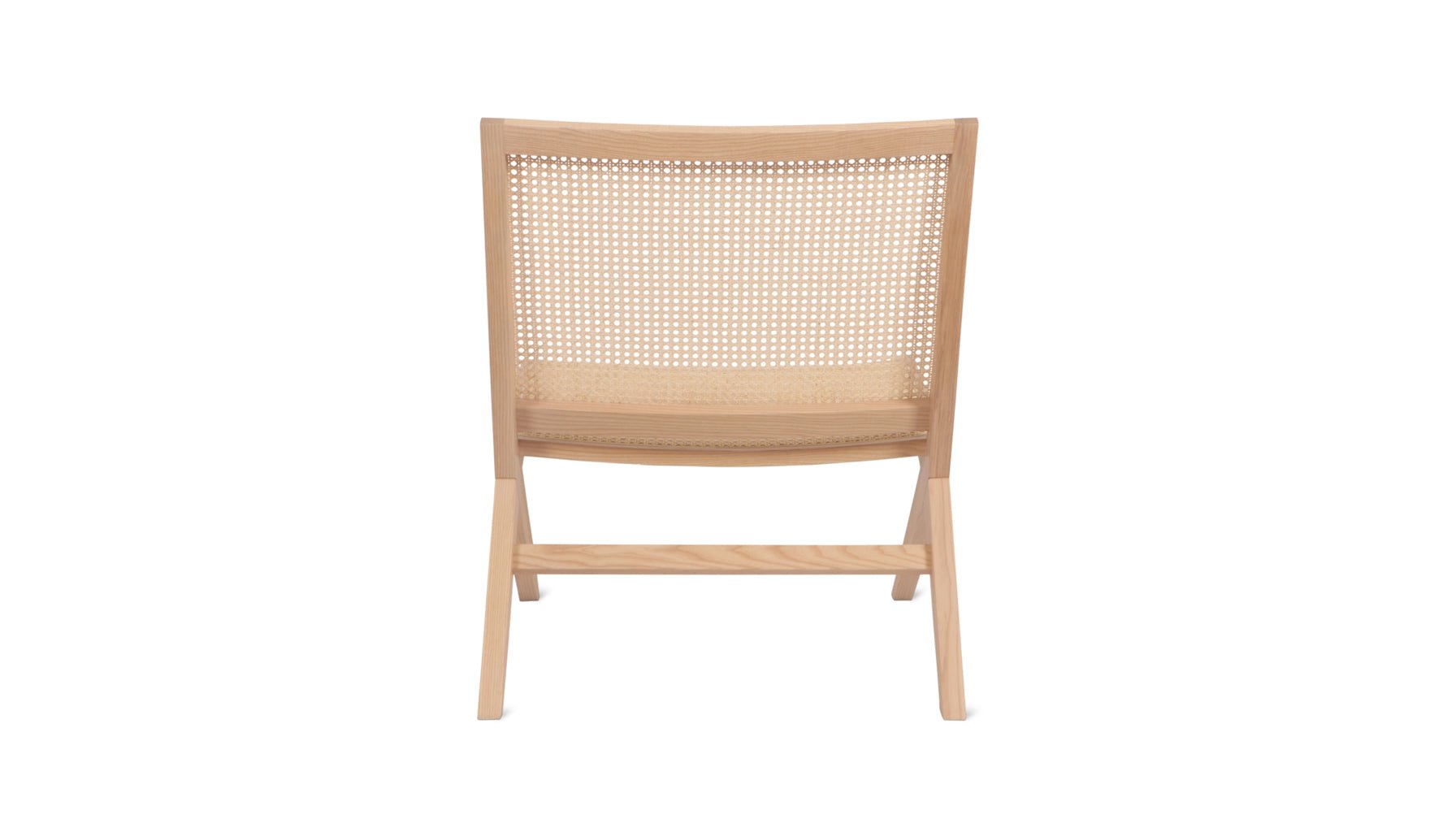 Endless Summer Lounge Chair, Natural Cane/Ash