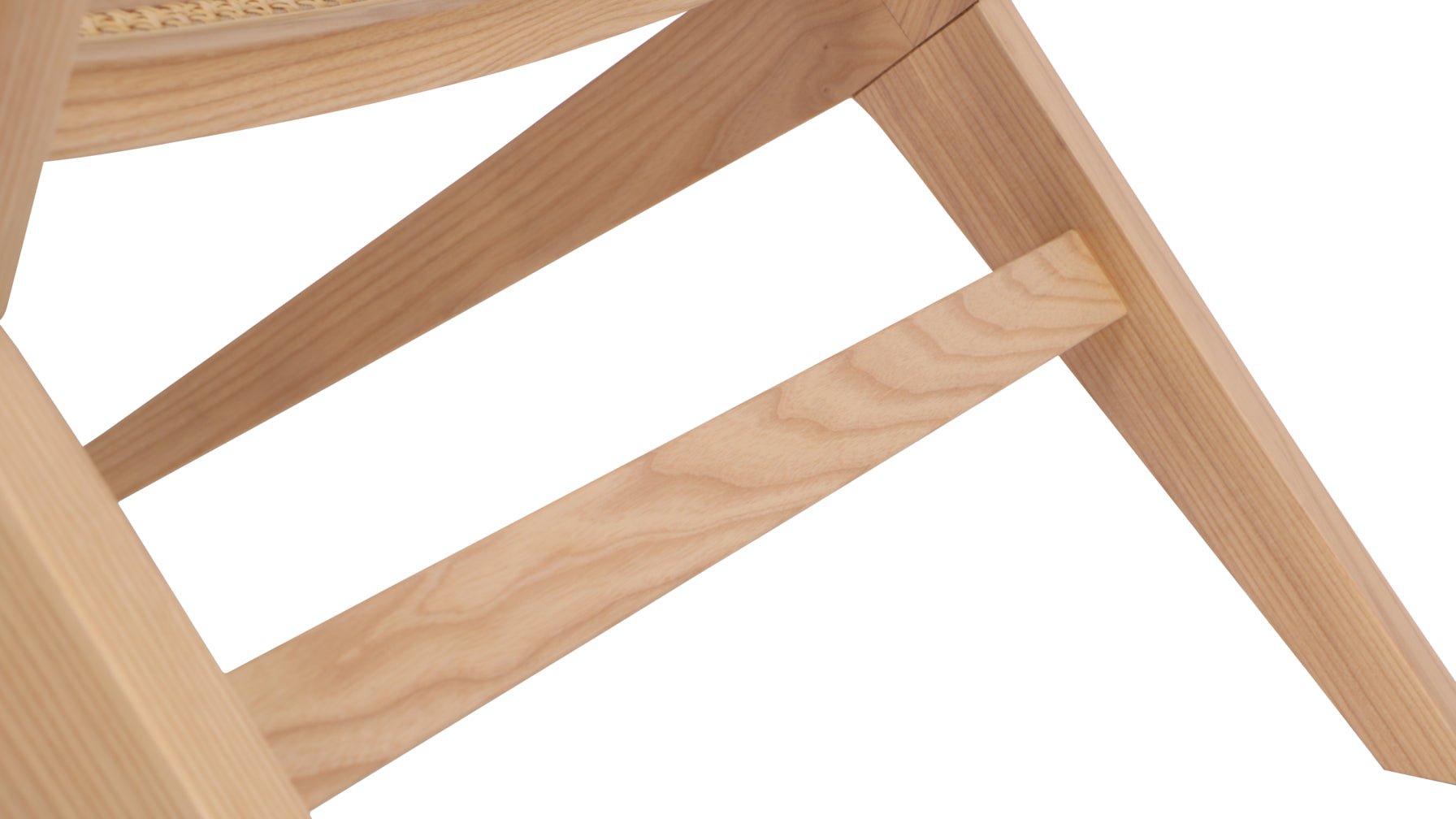 Endless Summer Lounge Chair, Natural Cane/Ash