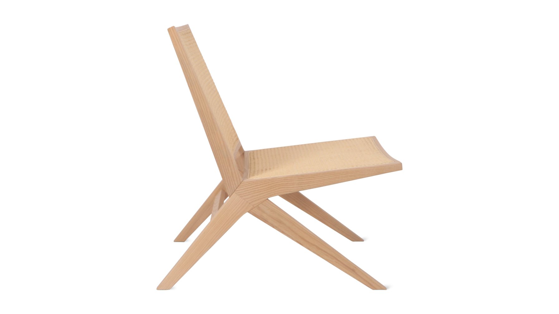 Endless Summer Lounge Chair, Natural Cane/Ash