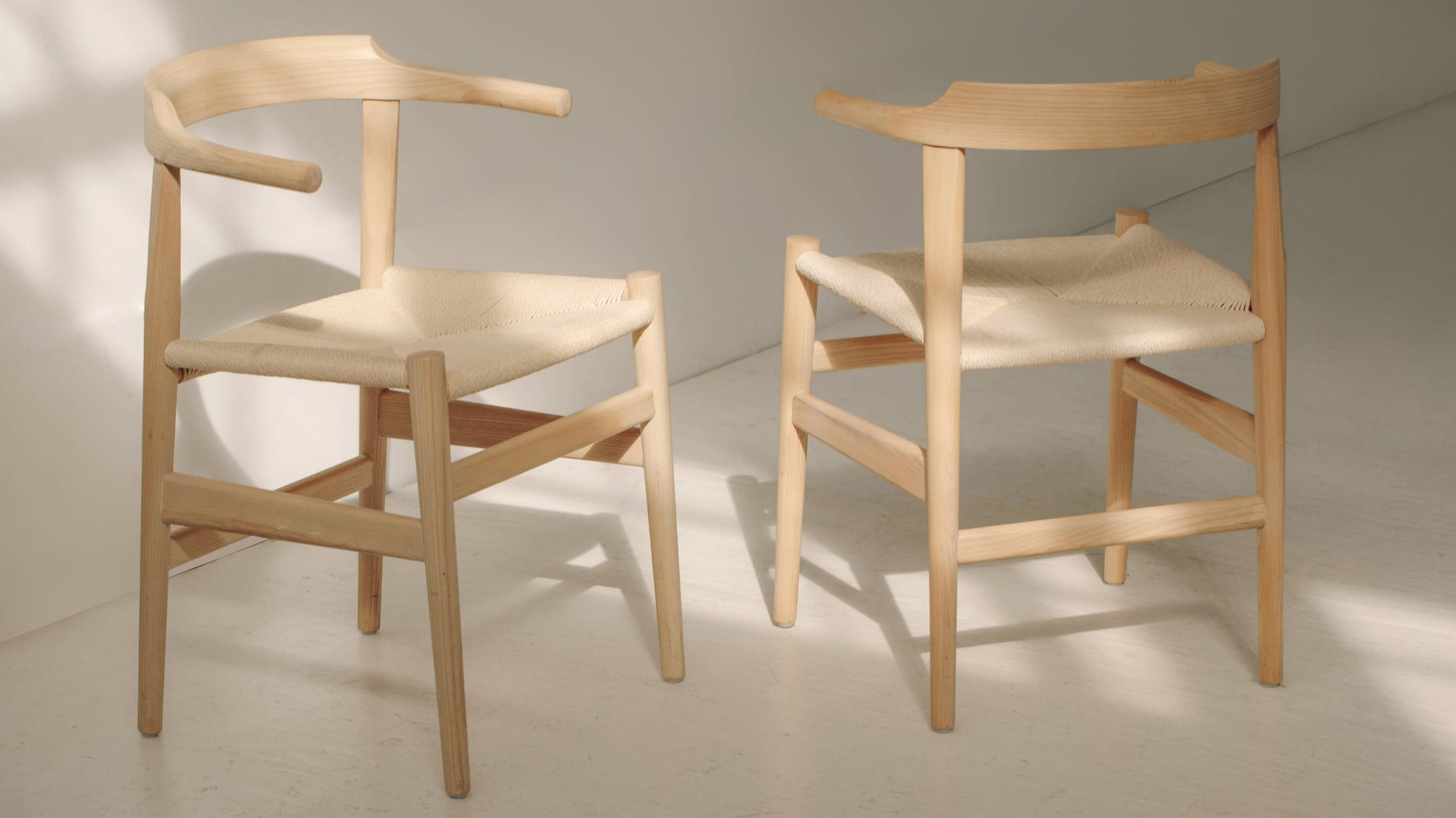 Tuck In Dining Chair, Natural Papercord Seat, Ash_image