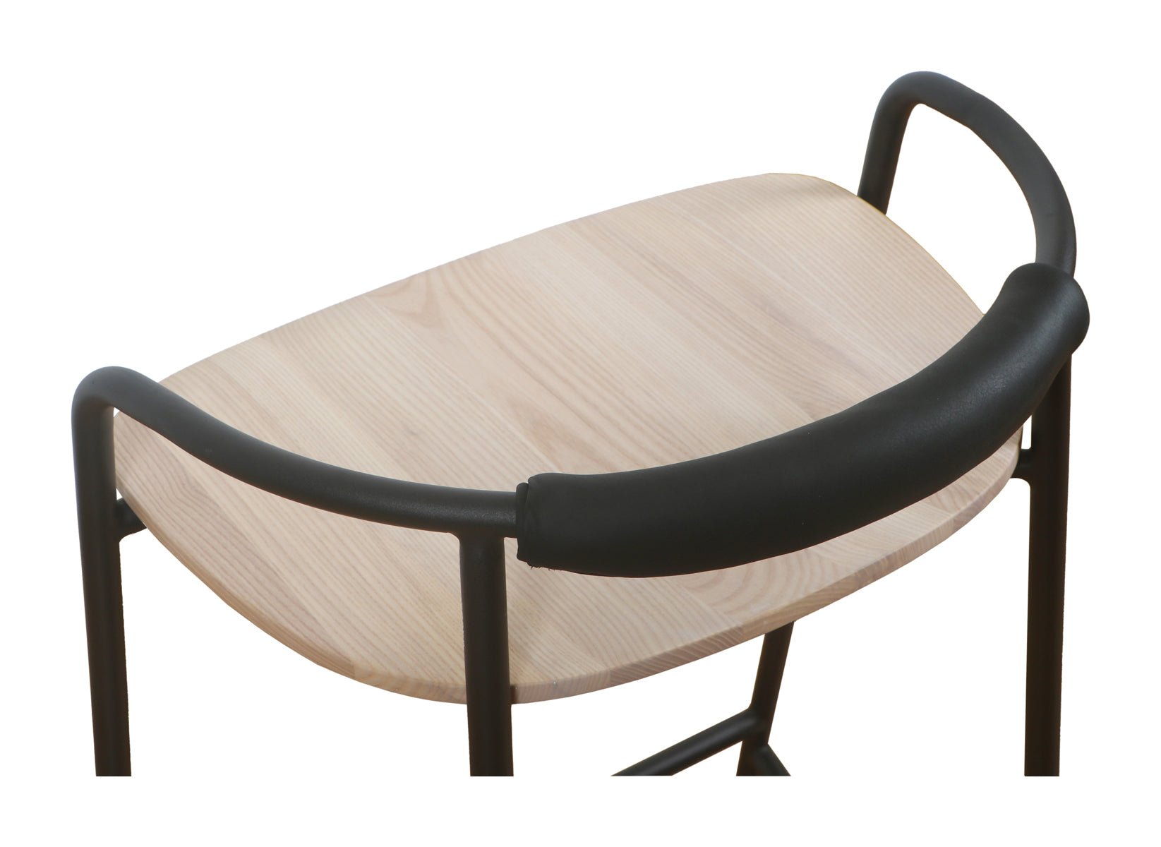 Slow Mornings Stool, Counter, Natural/Black Metal - Sundays Company CanadaCHA-EW-009-024