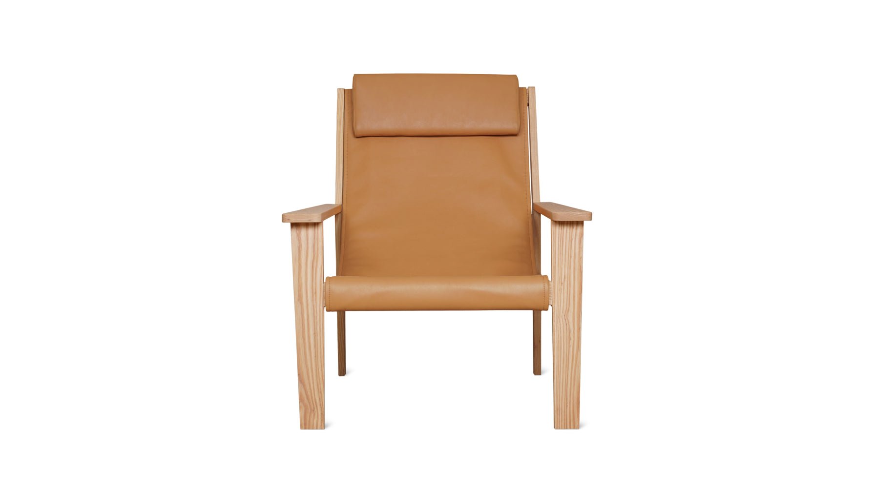 Sweet Life Sling Lounge Chair With Headrest, Terracotta Ash_image