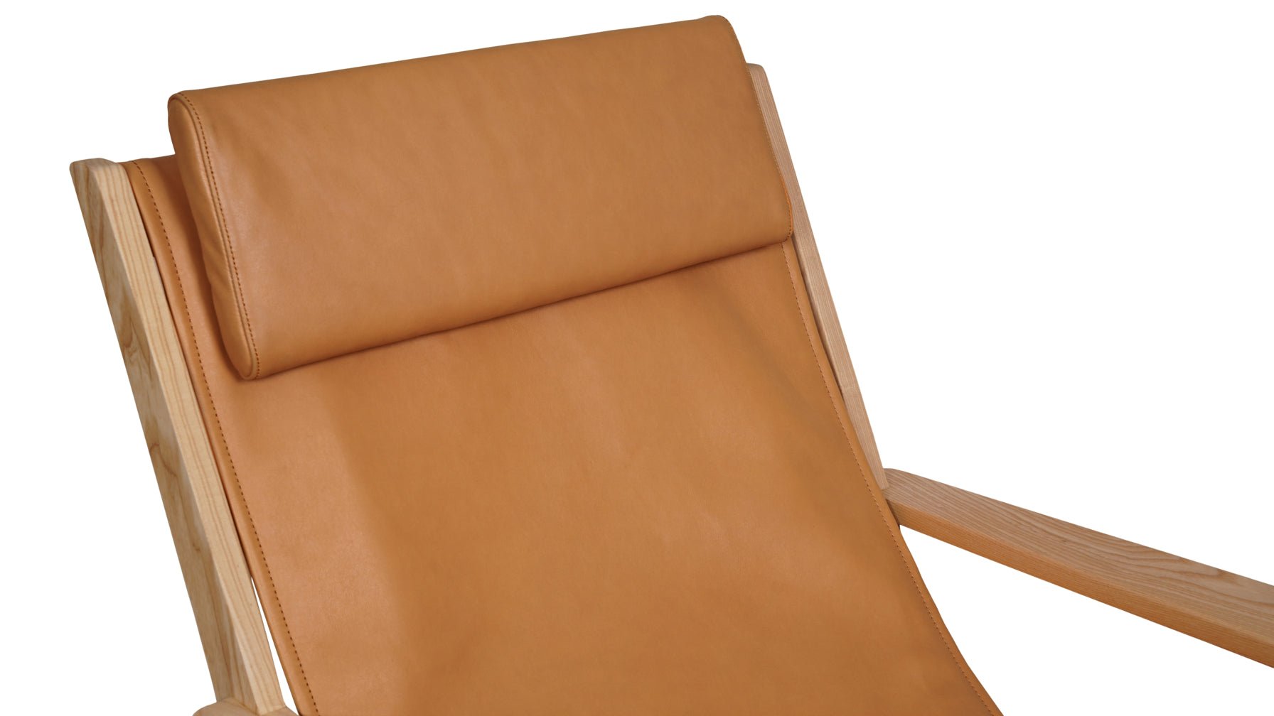 Sweet Life Sling Lounge Chair With Headrest, Terracotta Ash - Image 8