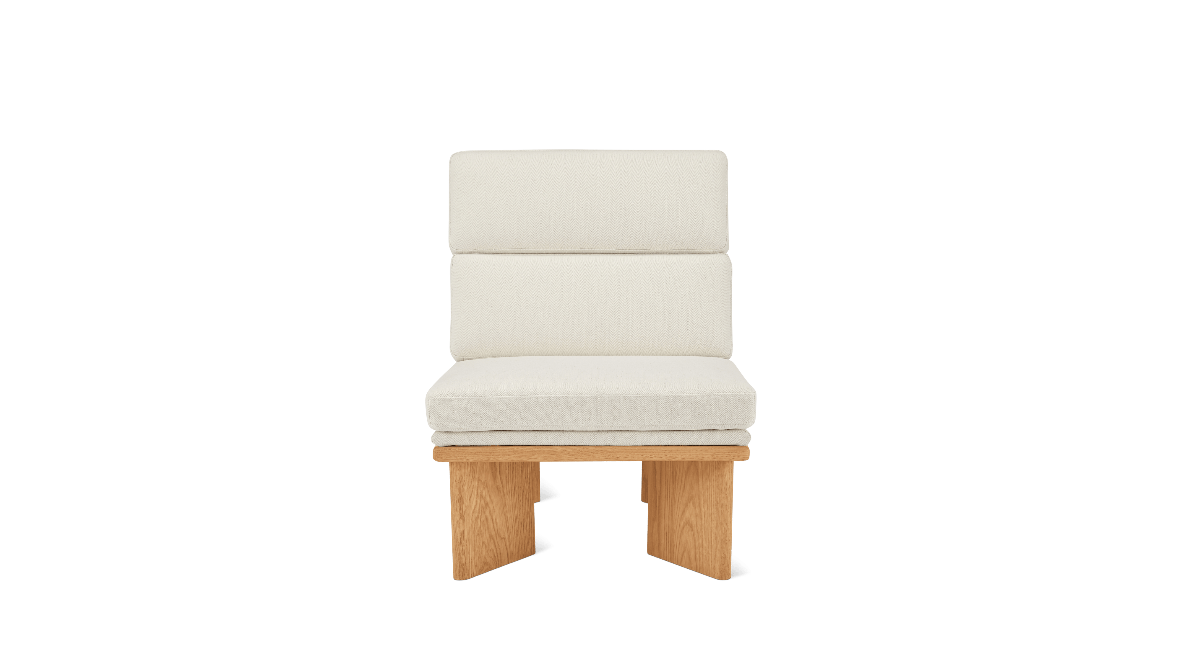 Frame Lounge Chair, Oak, Herringbone - Image 8