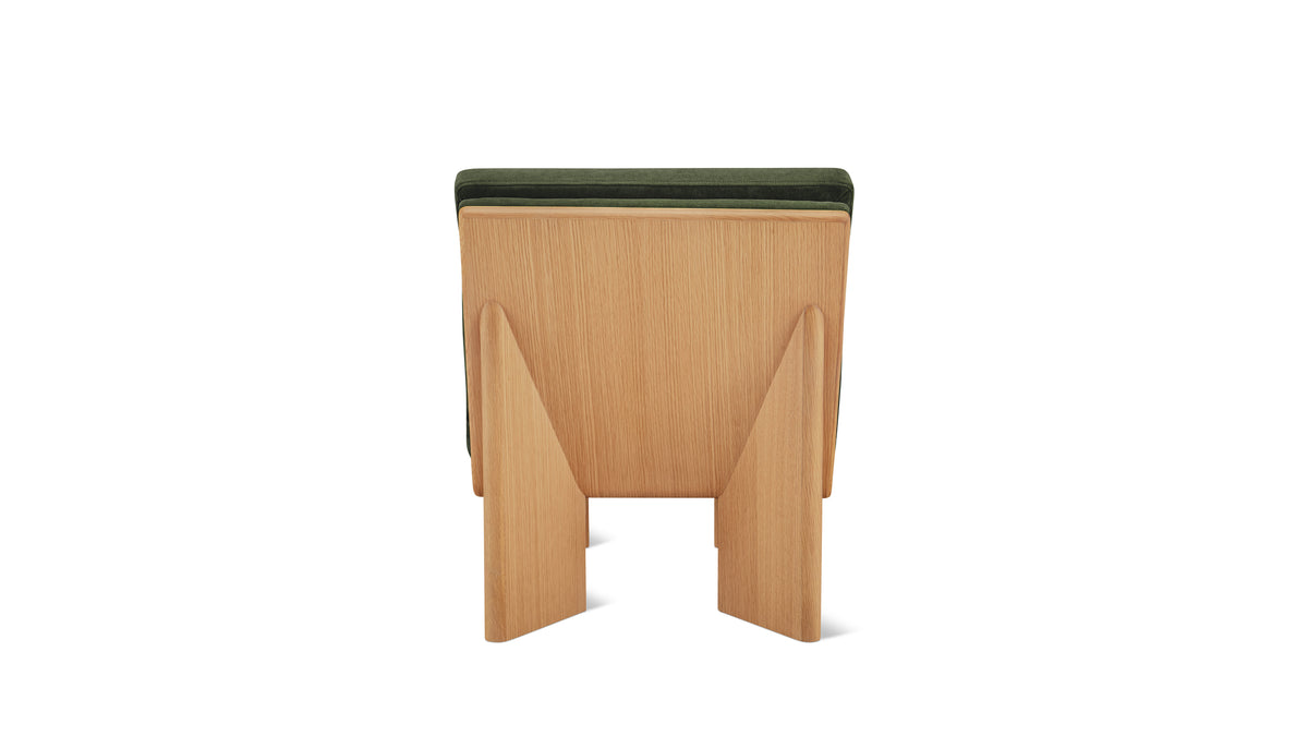 Frame Lounge Chair, Oak, Moss