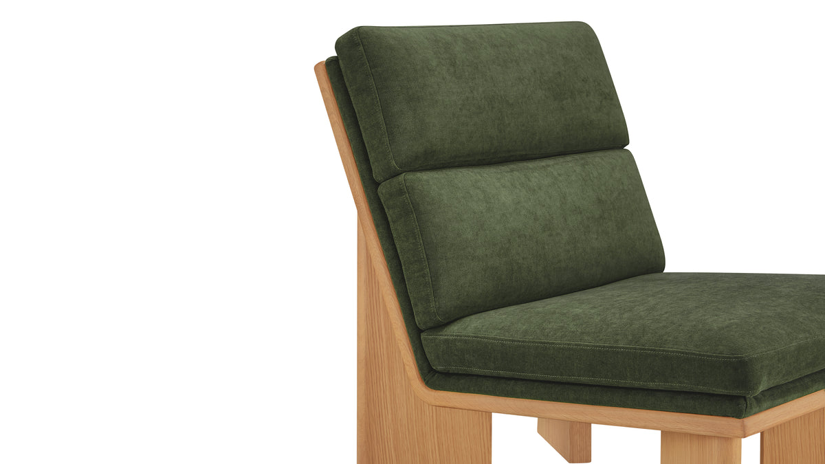 Frame Lounge Chair, Oak, Moss
