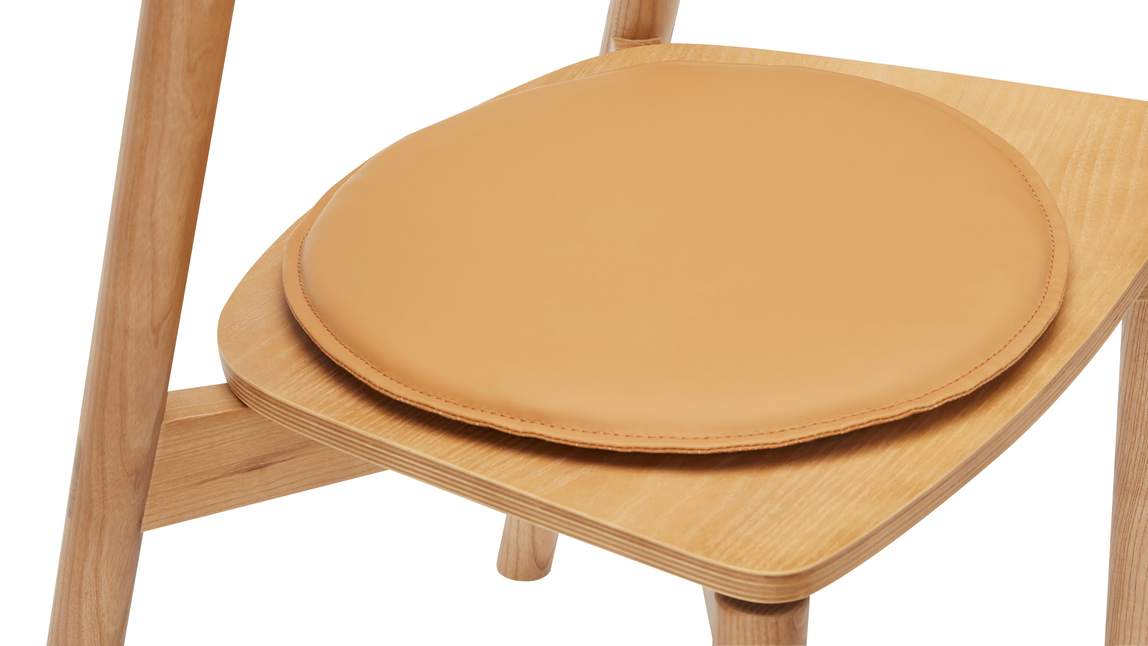 Round Seat Cushion, Cognac - Sundays Company CanadaCHA-EW-046-057