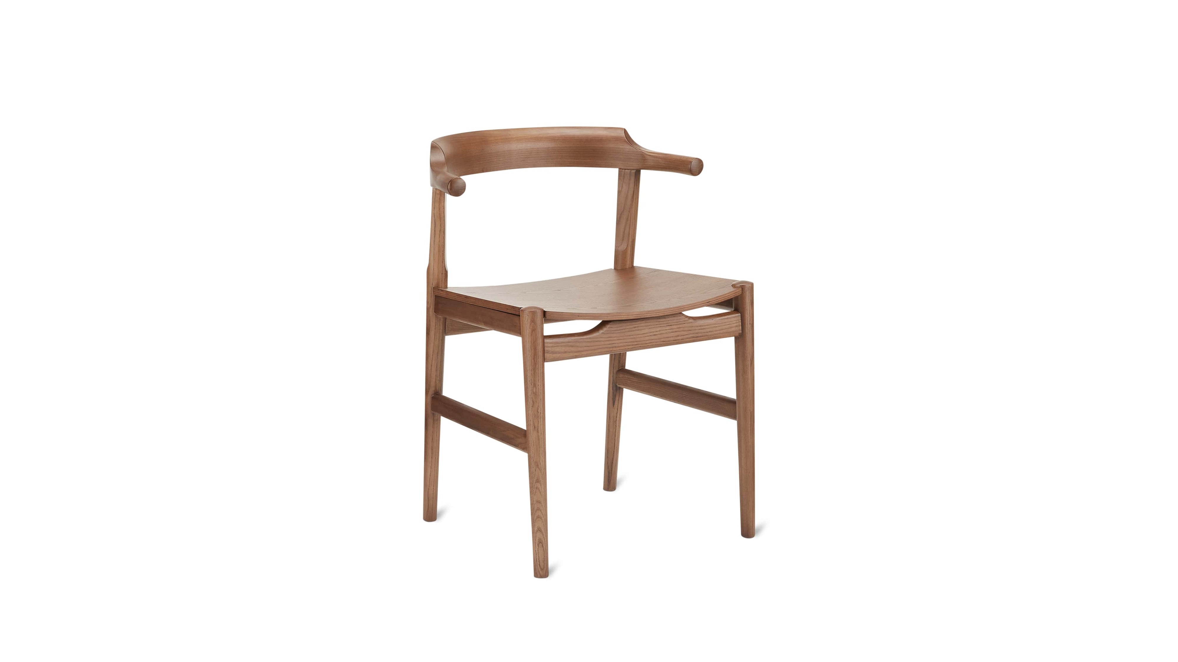 Tuck In Dining Chair, Wood Seat, Stained Walnut - Sundays Company CanadaCHA-EW-047-124