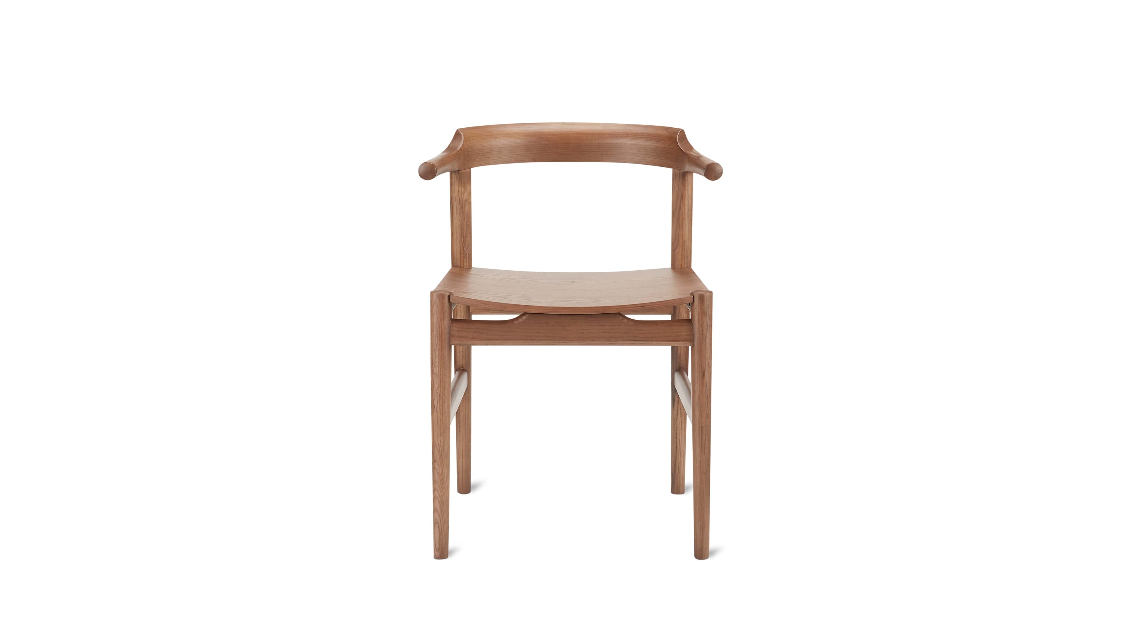 Tuck In Dining Chair, Wood Seat, Stained Walnut - Sundays Company CanadaCHA-EW-047-124