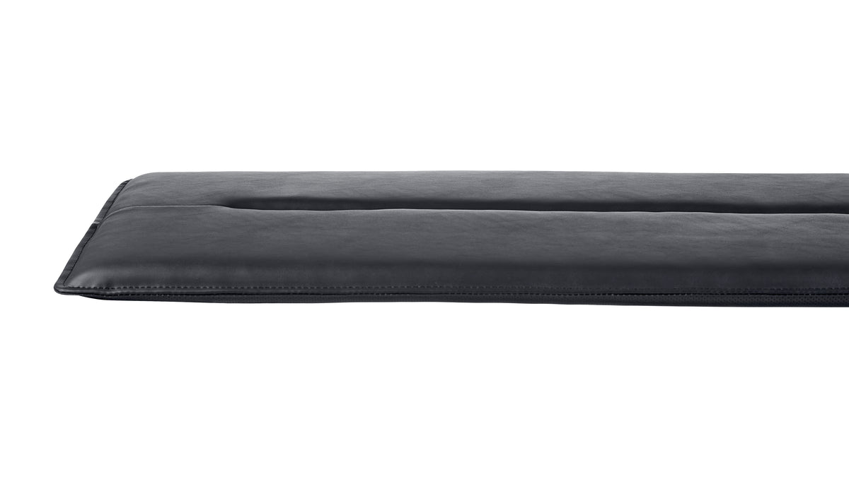 Bench Seat Cushion, 44In, Black — alternate view