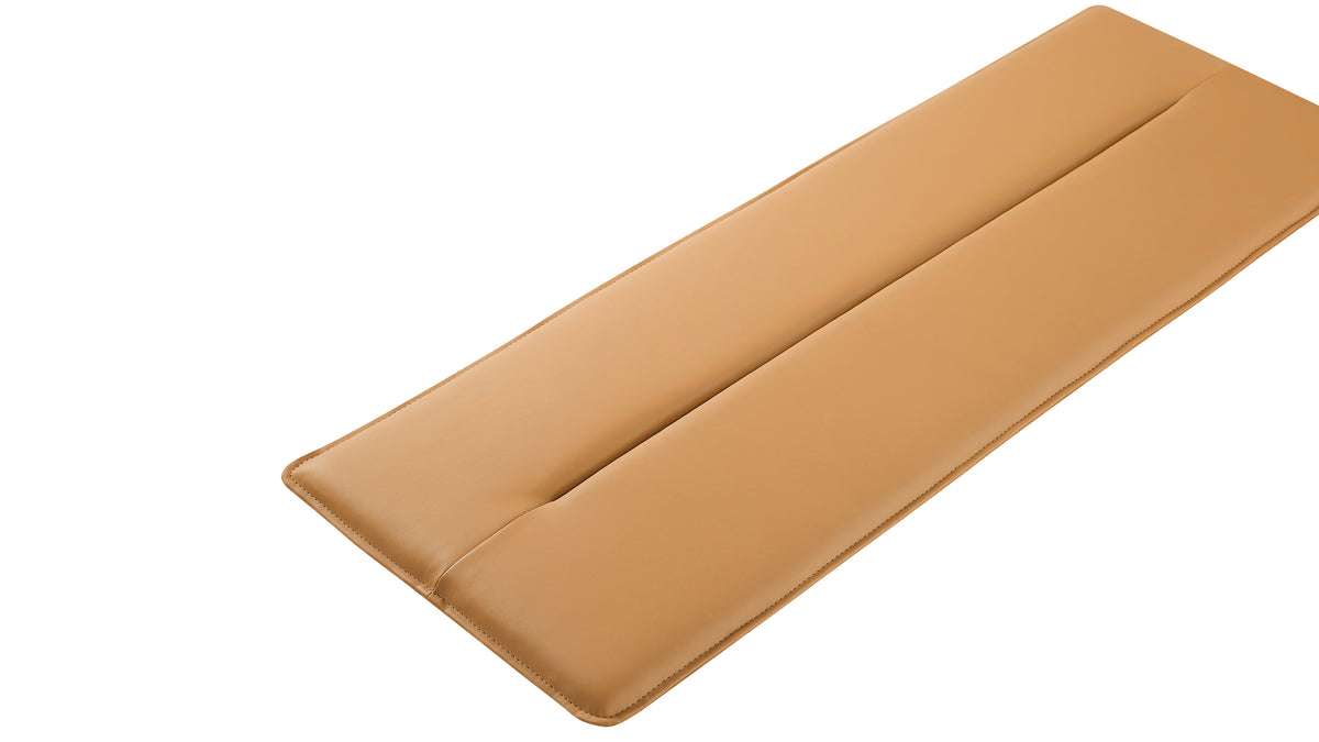 Bench Seat Cushion, 44In, Cognac — alternate view
