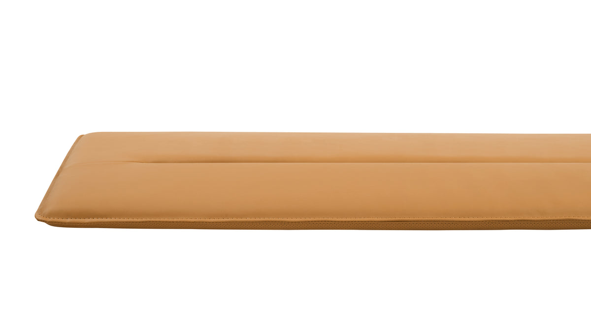 Bench Seat Cushion, 44In, Cognac