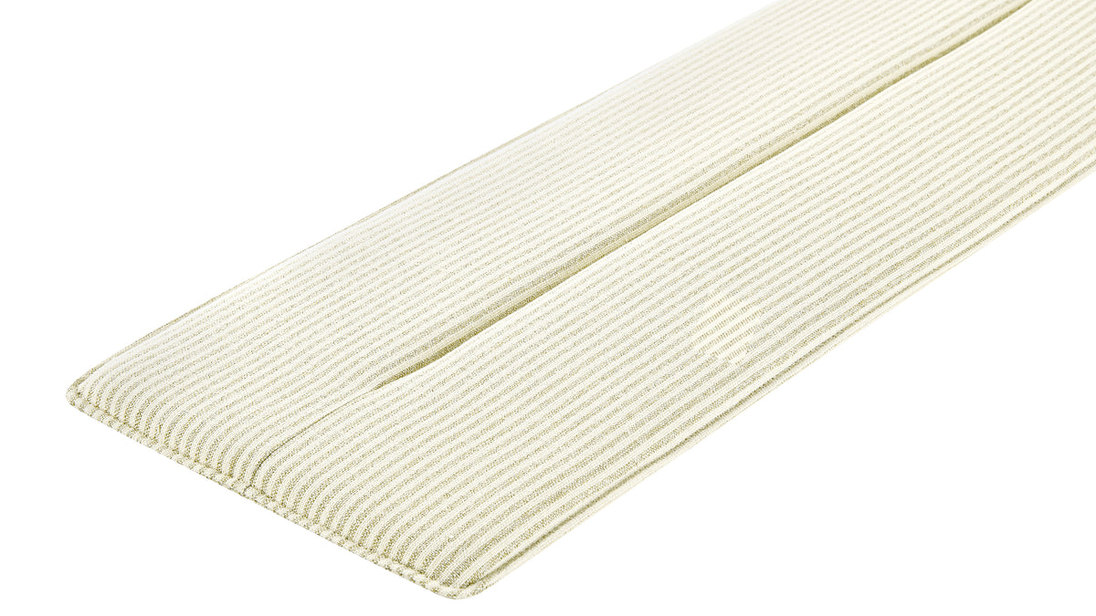Bench Seat Cushion, 44In, Oxford Stripe — alternate view