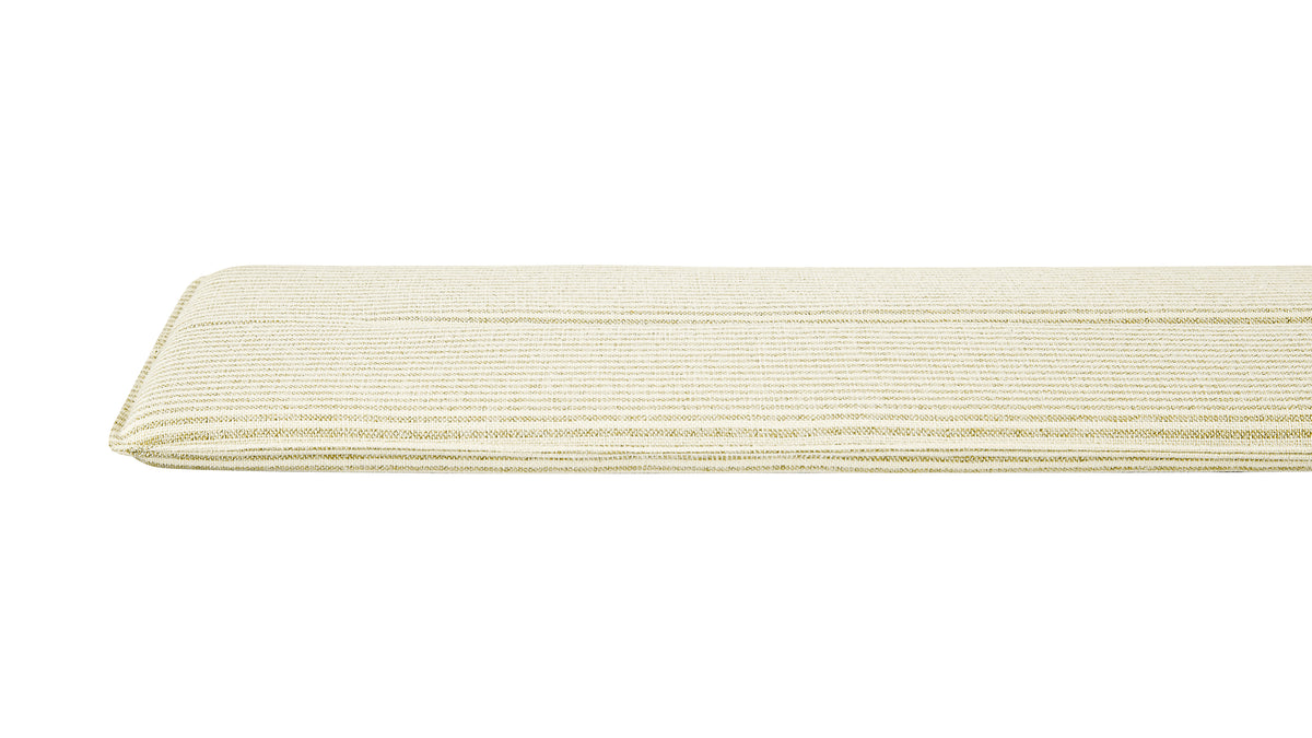 Bench Seat Cushion, 44In, Oxford Stripe — alternate view
