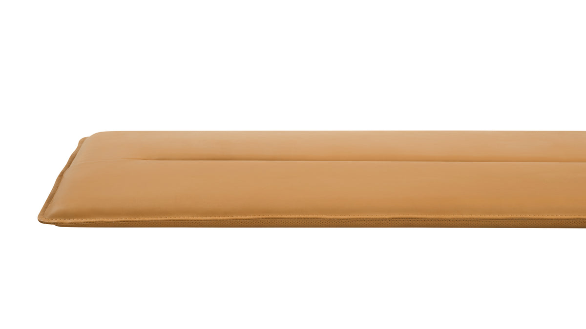 Bench Seat Cushion, 52In, Cognac — alternate view